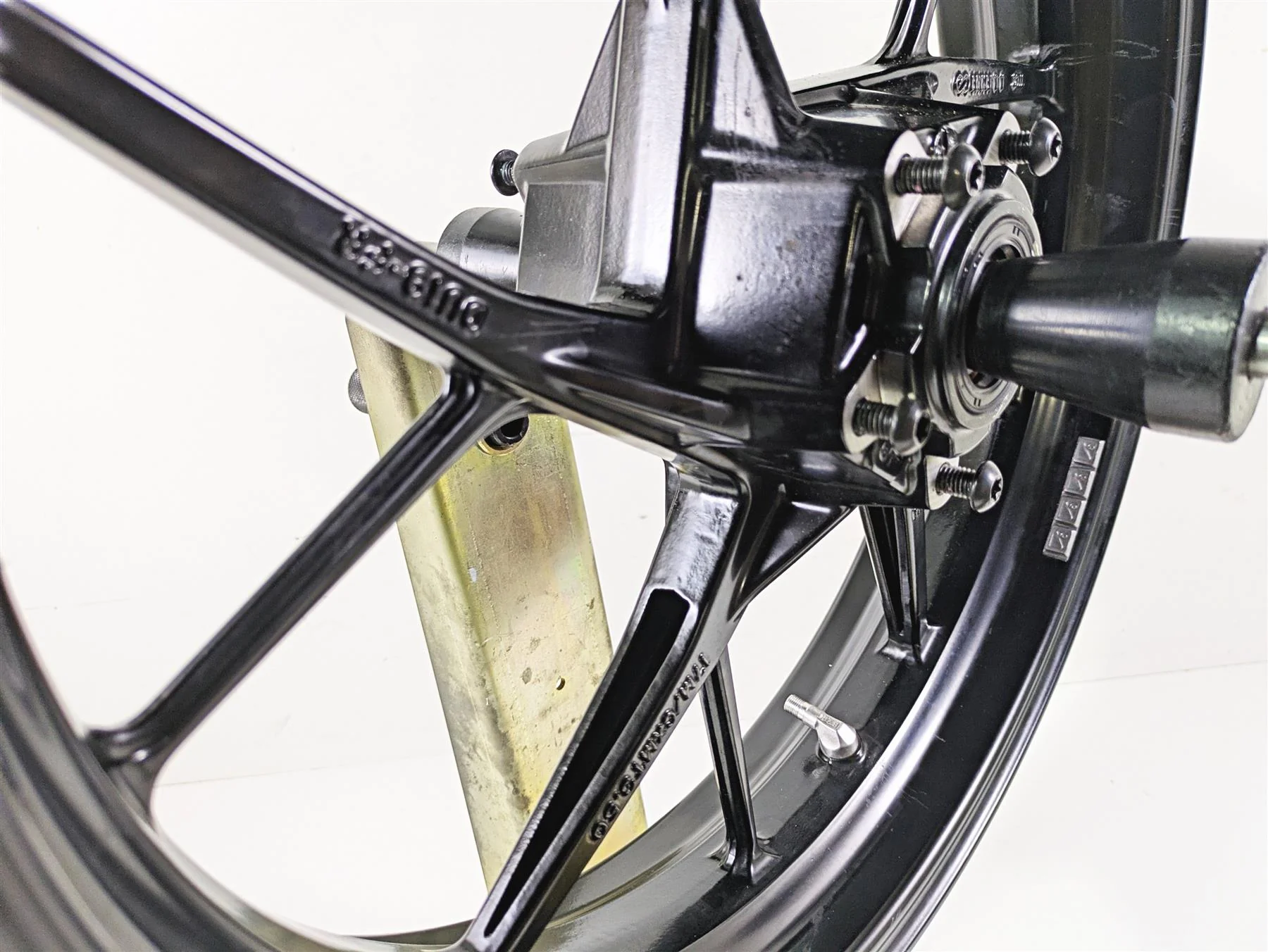 2022 Ducati Streetfighter V2 Straight Front Wheel Rim 17x3.5 50122341AA - Image 9