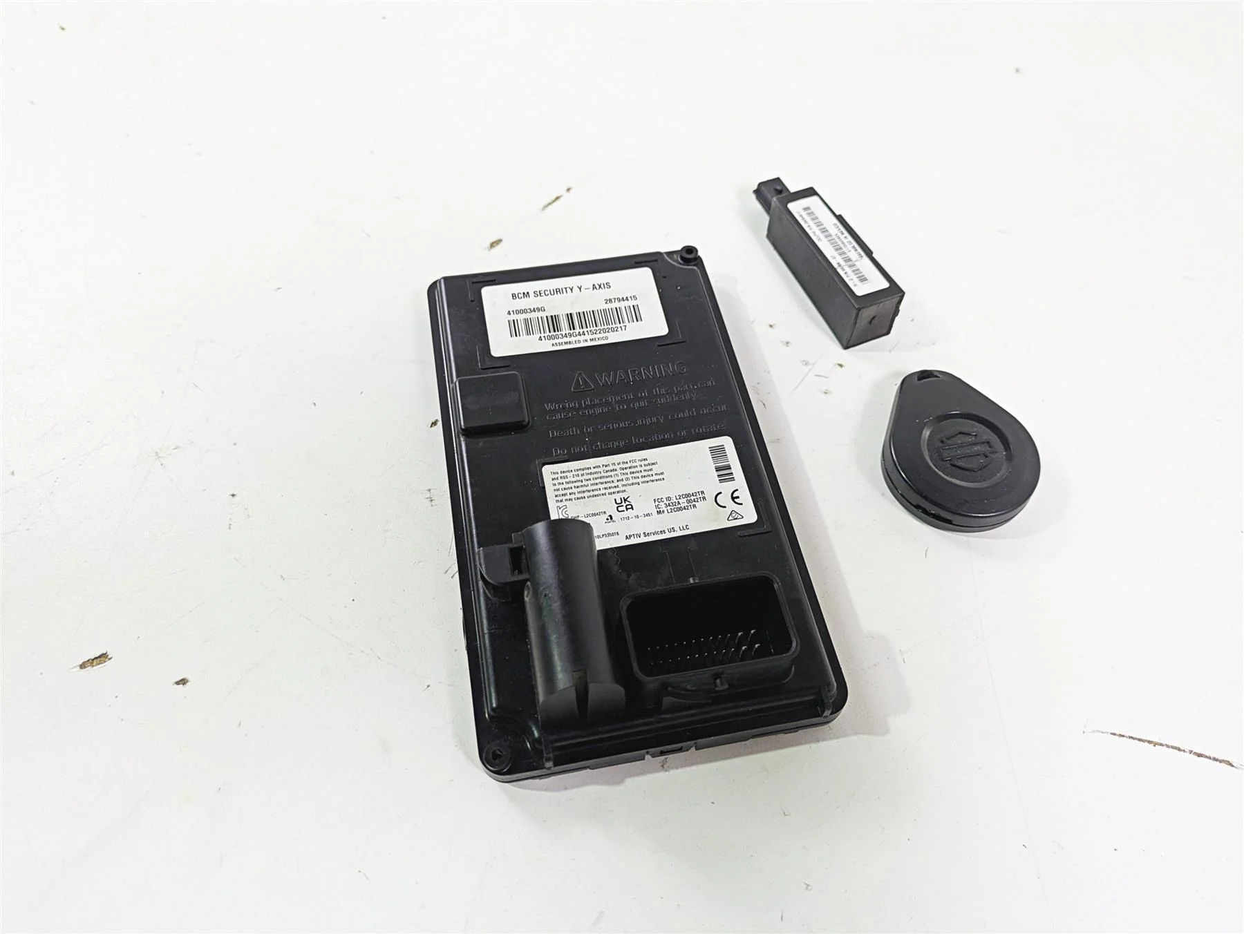 2022 Harley FXLRS Softail Low Rider Bcm Security Module Fob Y-Axis 41000349G - Image 12