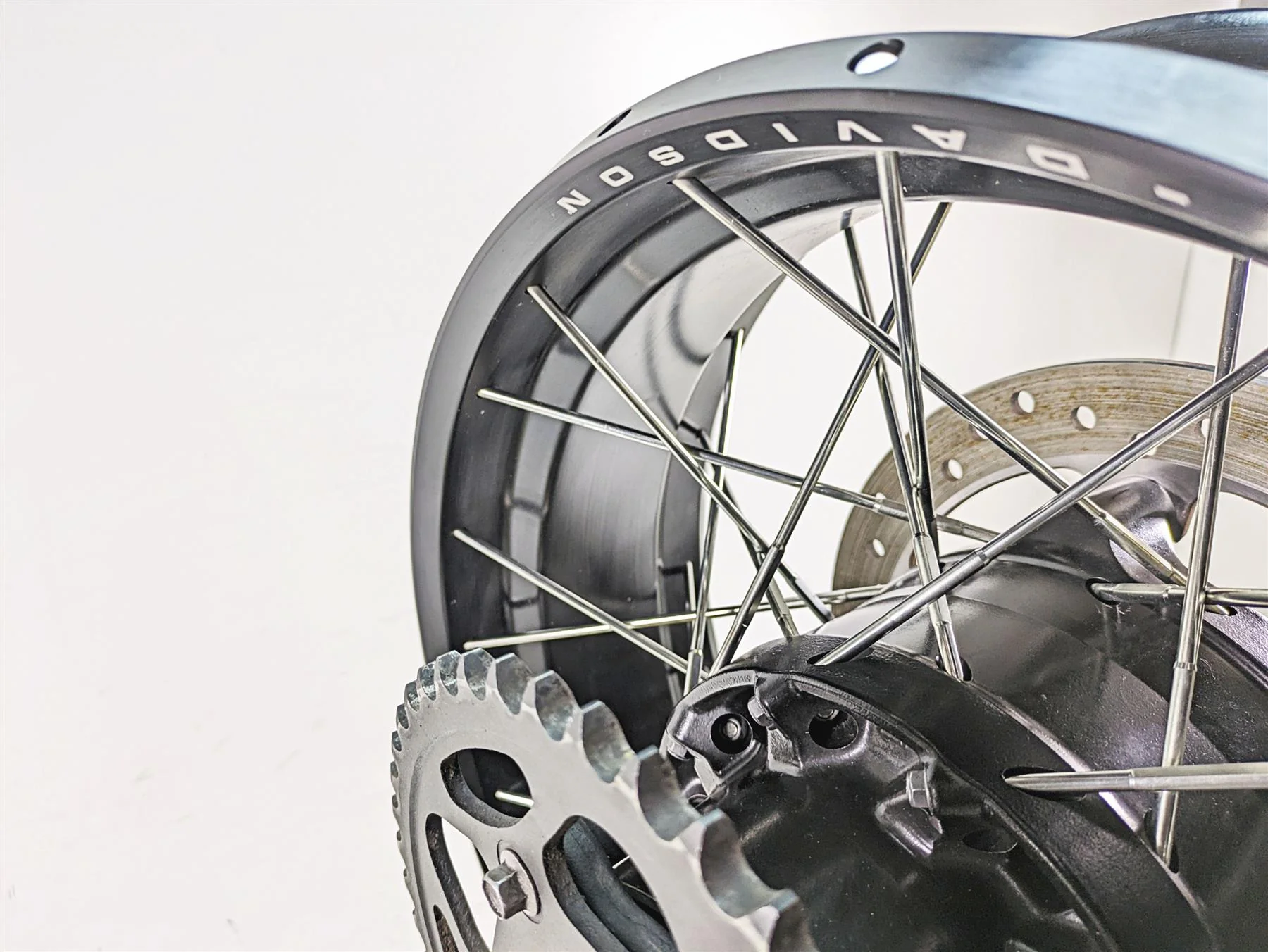 2022 Harley RA1250 S Pan America 17x4.5 Rear Wheel Spoke Rim 40900814 - Image 8