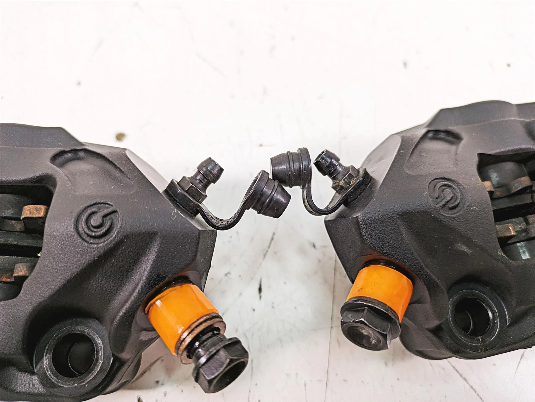 2022 Harley RA1250 S Pan America Brembo Front Brake Caliper Set 41300231 - Image 9