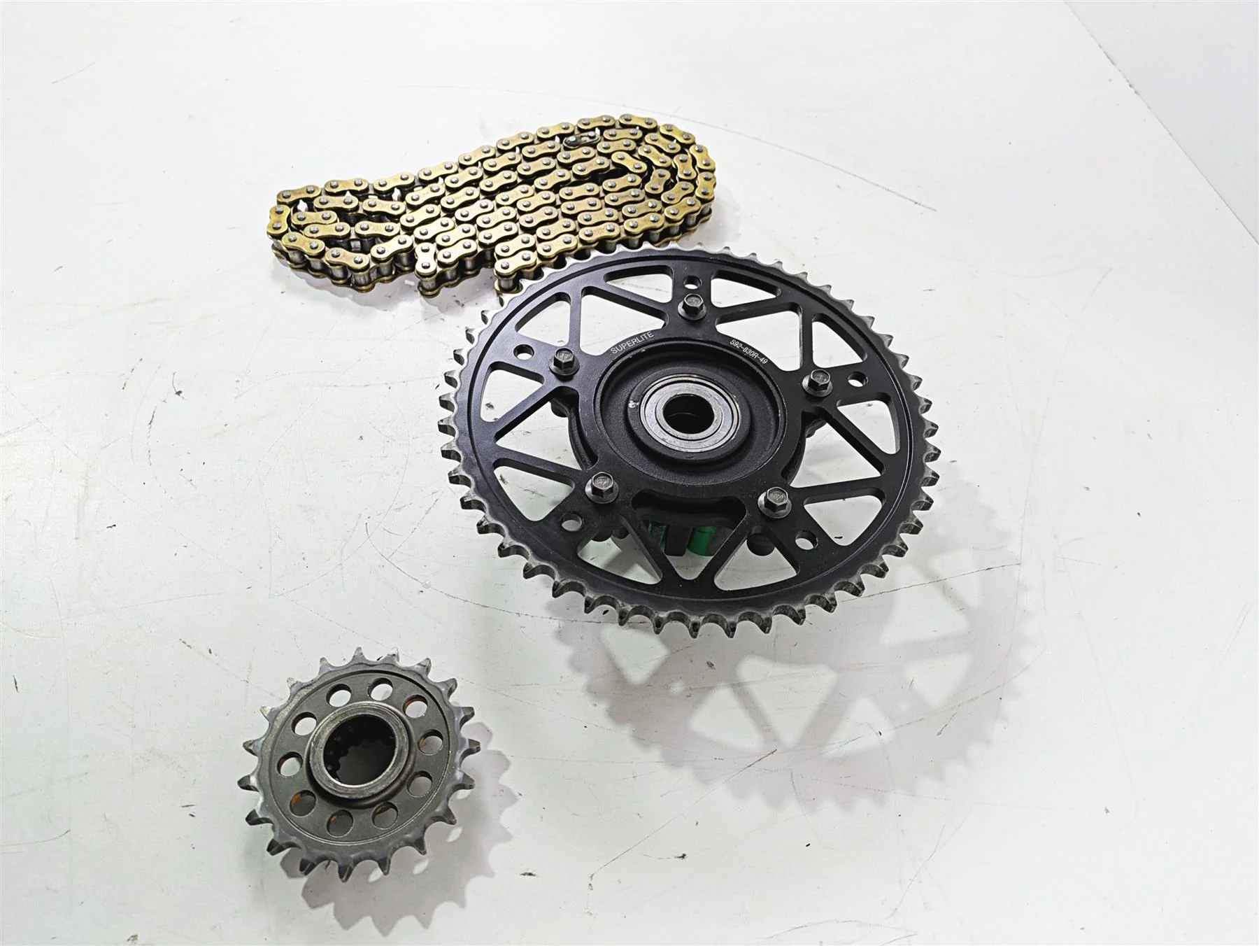 2022 Harley RA1250 S Pan America Chain Sprocket Set 19 & 49 Teeth S92-830R-49 - Image 3