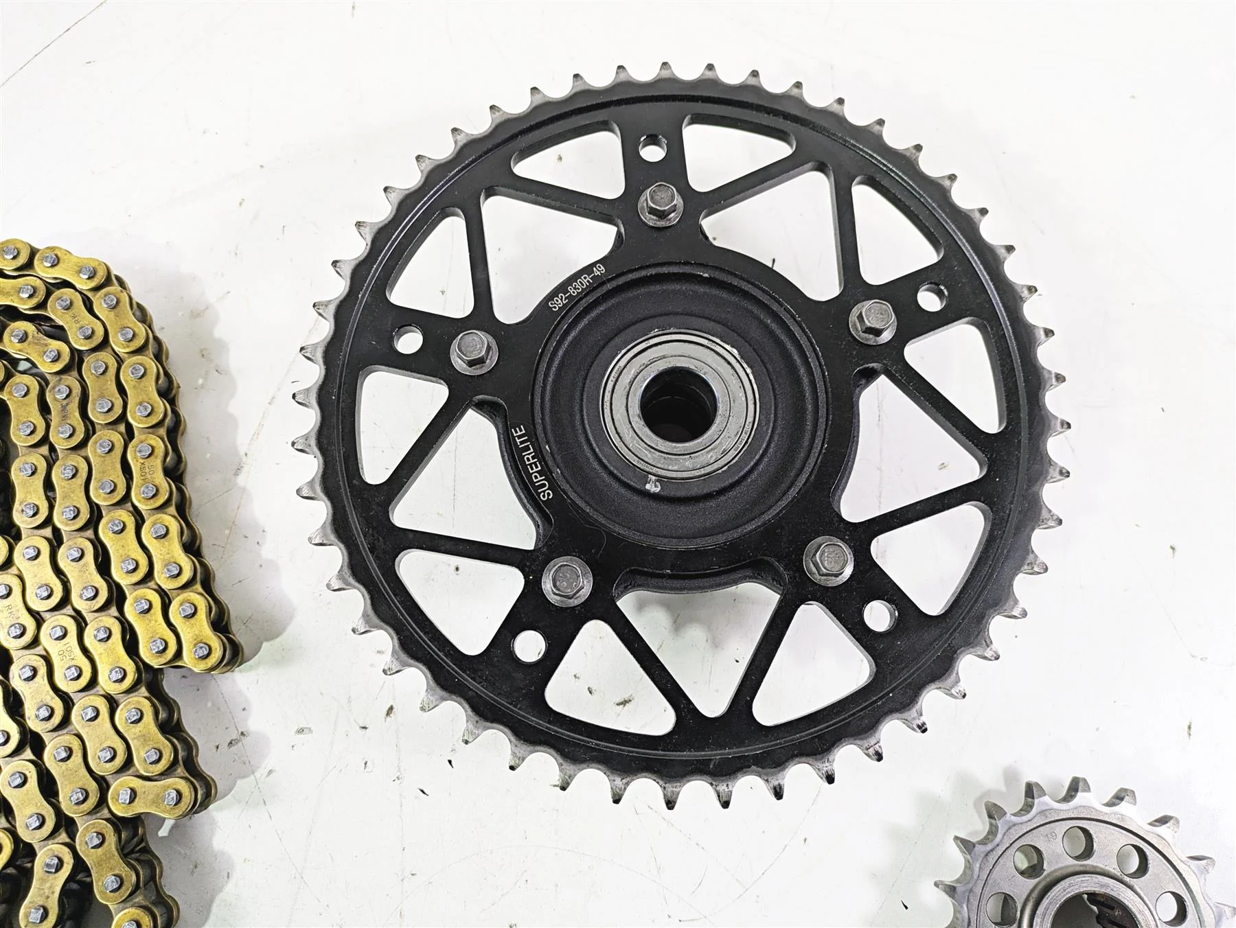 2022 Harley RA1250 S Pan America Chain Sprocket Set 19 & 49 Teeth S92-830R-49 - Image 6