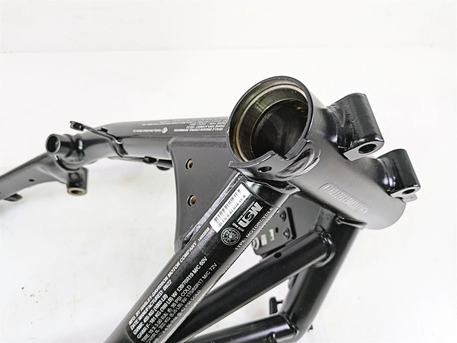 2022 Harley RA1250 S Pan America Frame Chassis With Clean Oklahoma Title 47000255 - Image 3