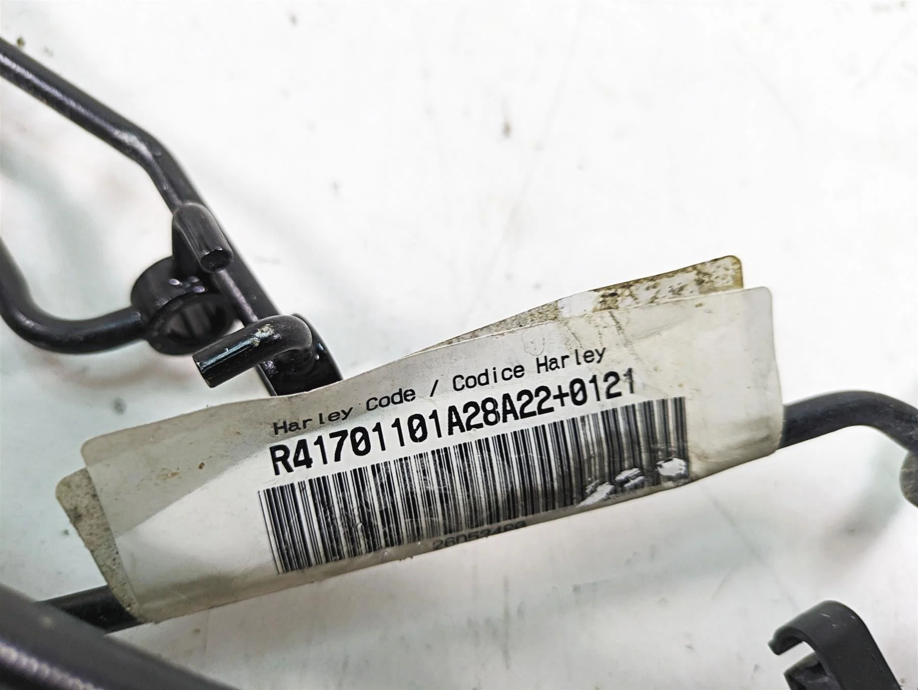2022 Harley RA1250 S Pan America Front Abs Brake Line Hose Set 41800747 - Image 5