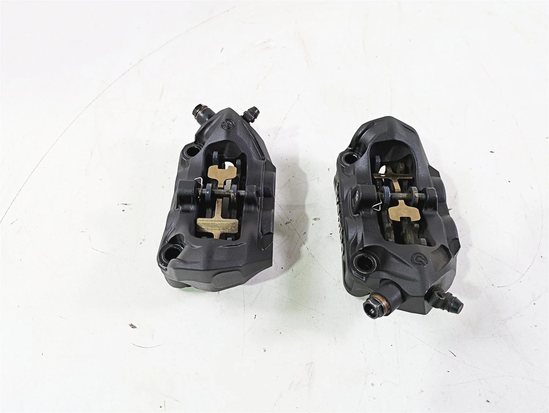 2022 Harley RA1250 S Pan America Front Brake Caliper Set Brembo 100mm 41300231 - Image 2