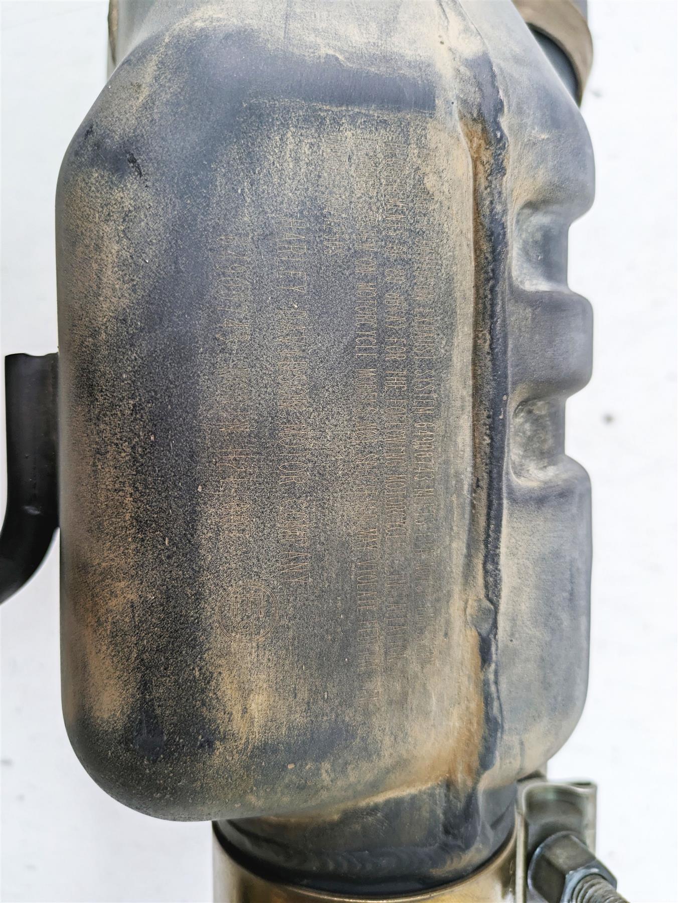 2022 Harley RA1250 S Pan America Oem Exhaust Chamber Middle Section 64900743 - Image 11