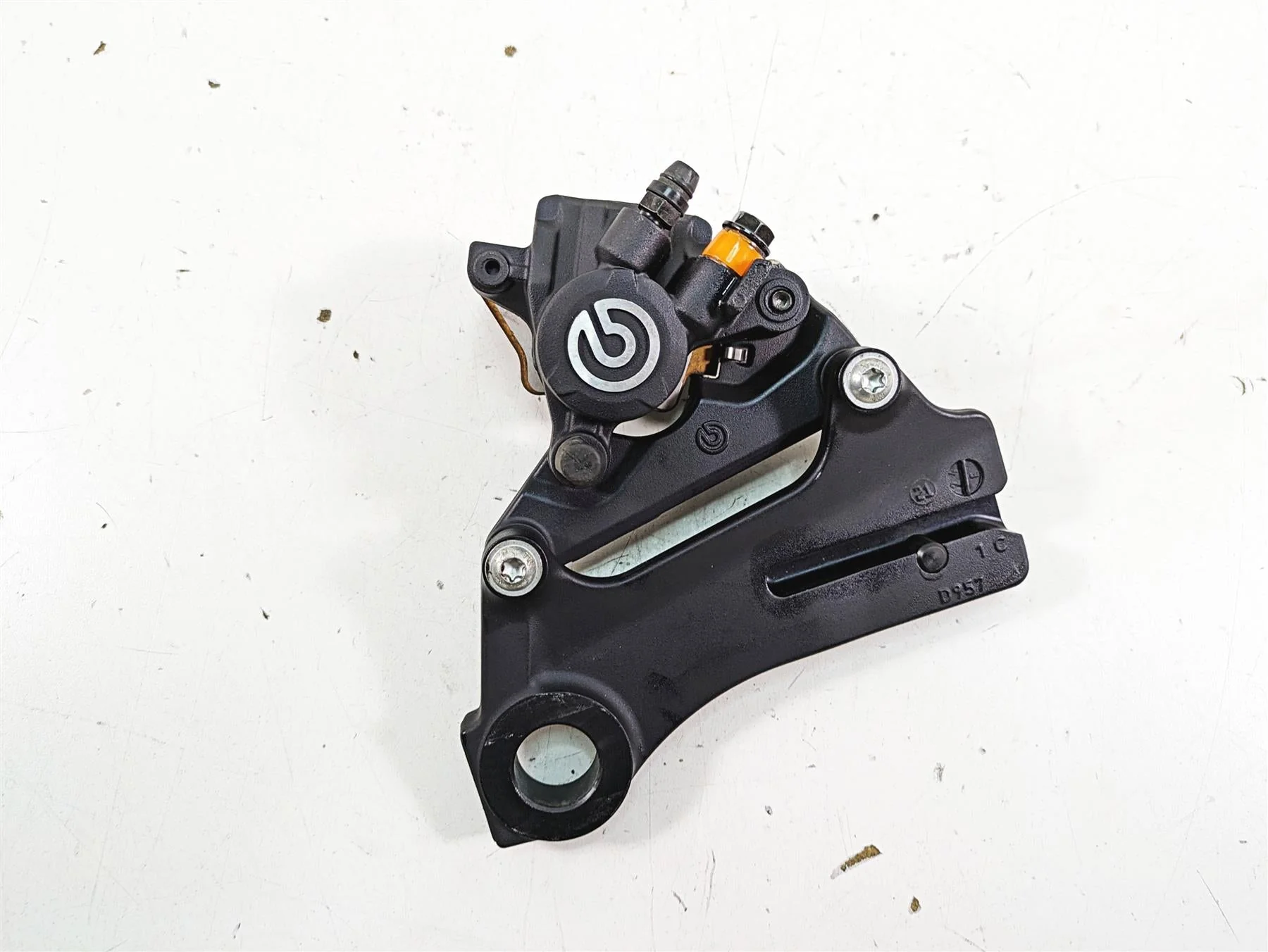 2022 Harley RA1250 S Pan America Rear Brembo Brake Caliper + Bracket 41300234 - Image 5