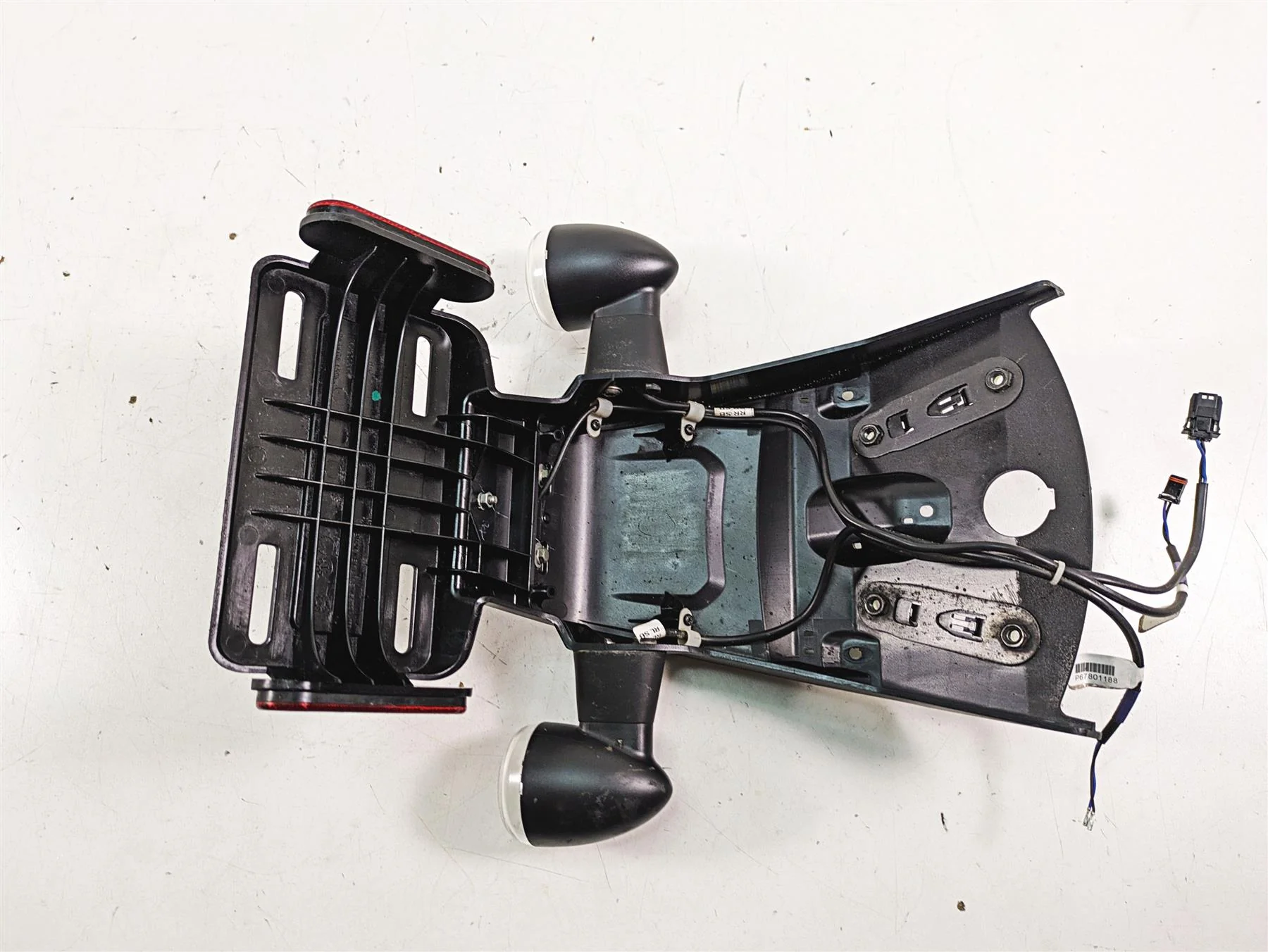 2022 Harley RA1250 S Pan America Rear Plate Holder & Blinkers - Read 67900541 - Image 9