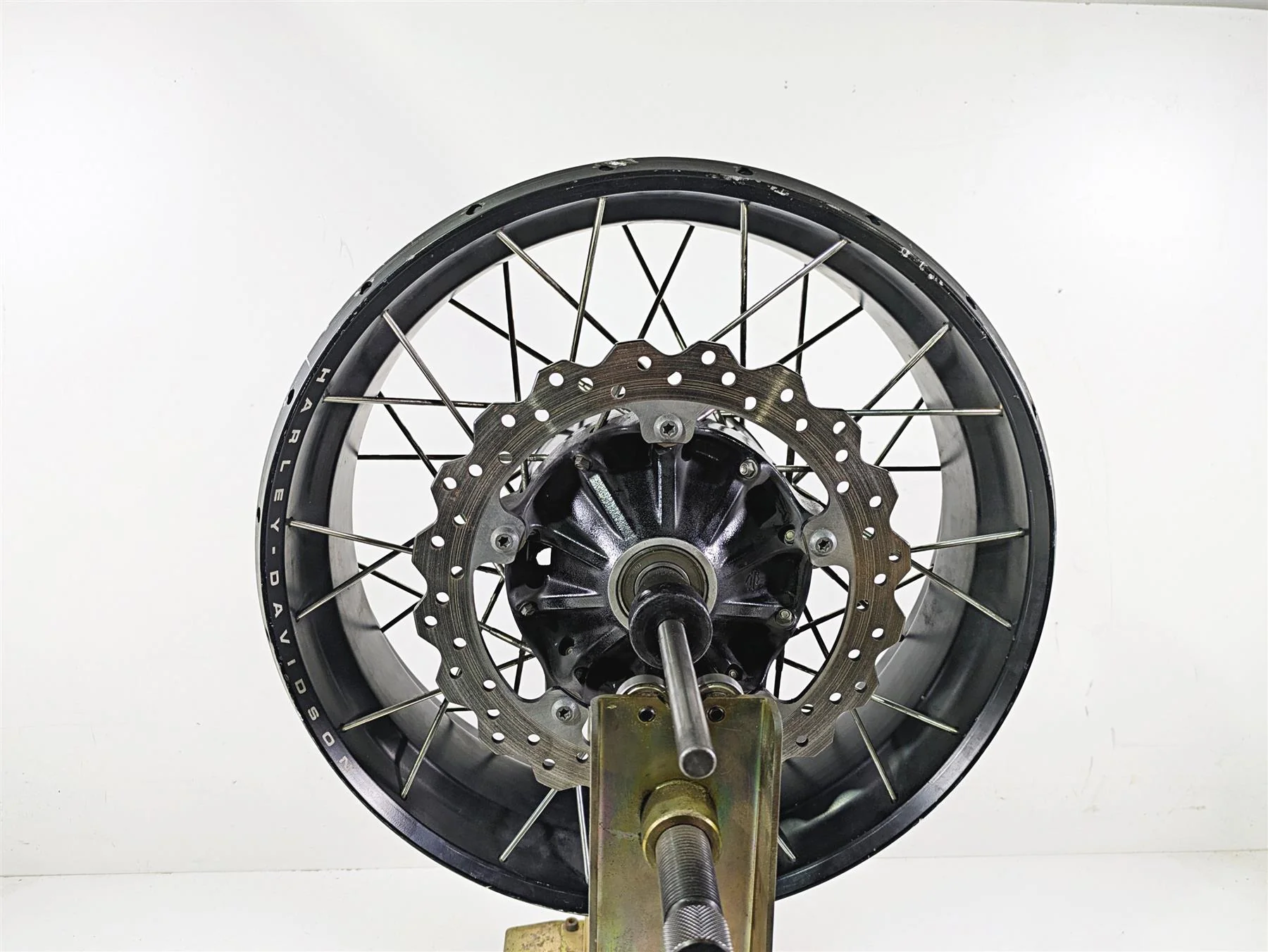 2022 Harley RA1250 S Pan America Rear Wheel Rim 17x4.5 Spokes 40900814 - Image 4