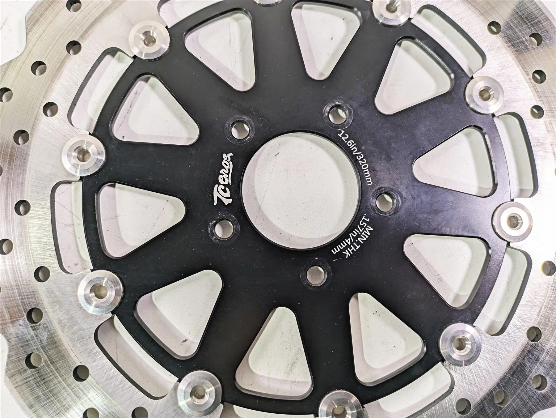 2022 Harley RA1250 S Pan America TCBros Floating Front Brake Rotor Disc 116-0226 - Image 10