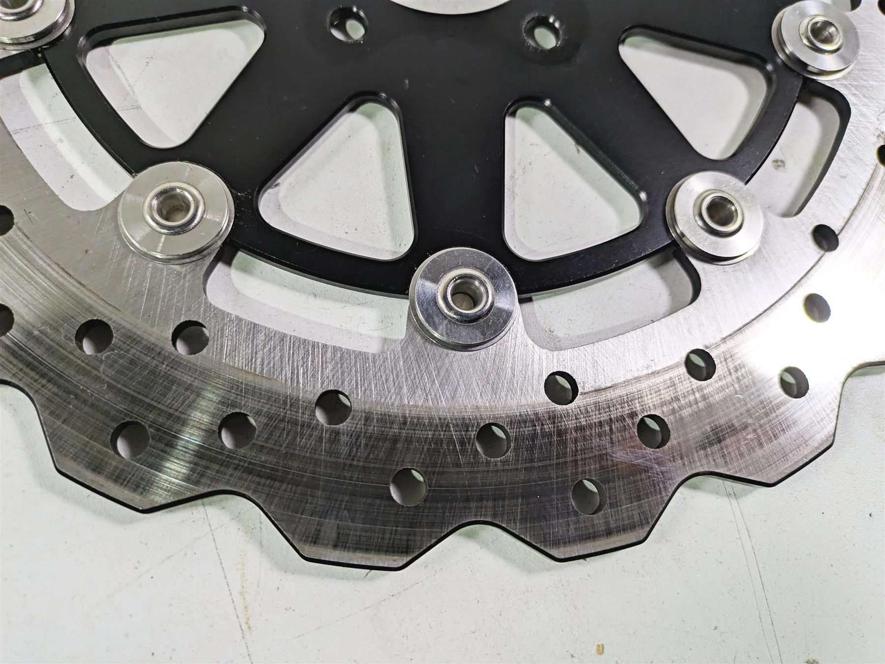 2022 Harley RA1250 S Pan America TCBros Floating Front Brake Rotor Disc 116-0226 - Image 7