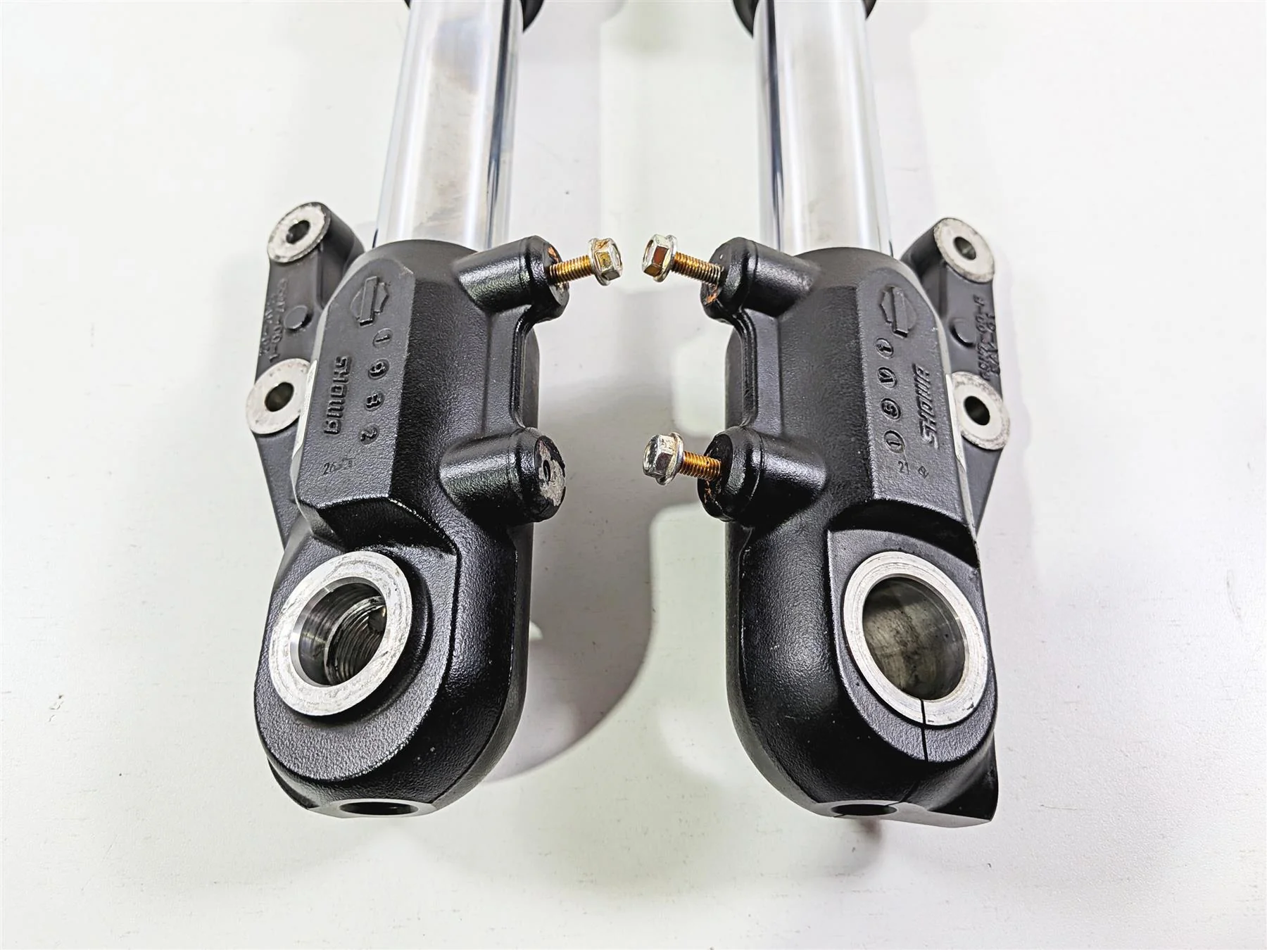 2022 Harley Softail FXLRST Low Rider Front Fork 43mm Set 45400327 45400328 - Image 10