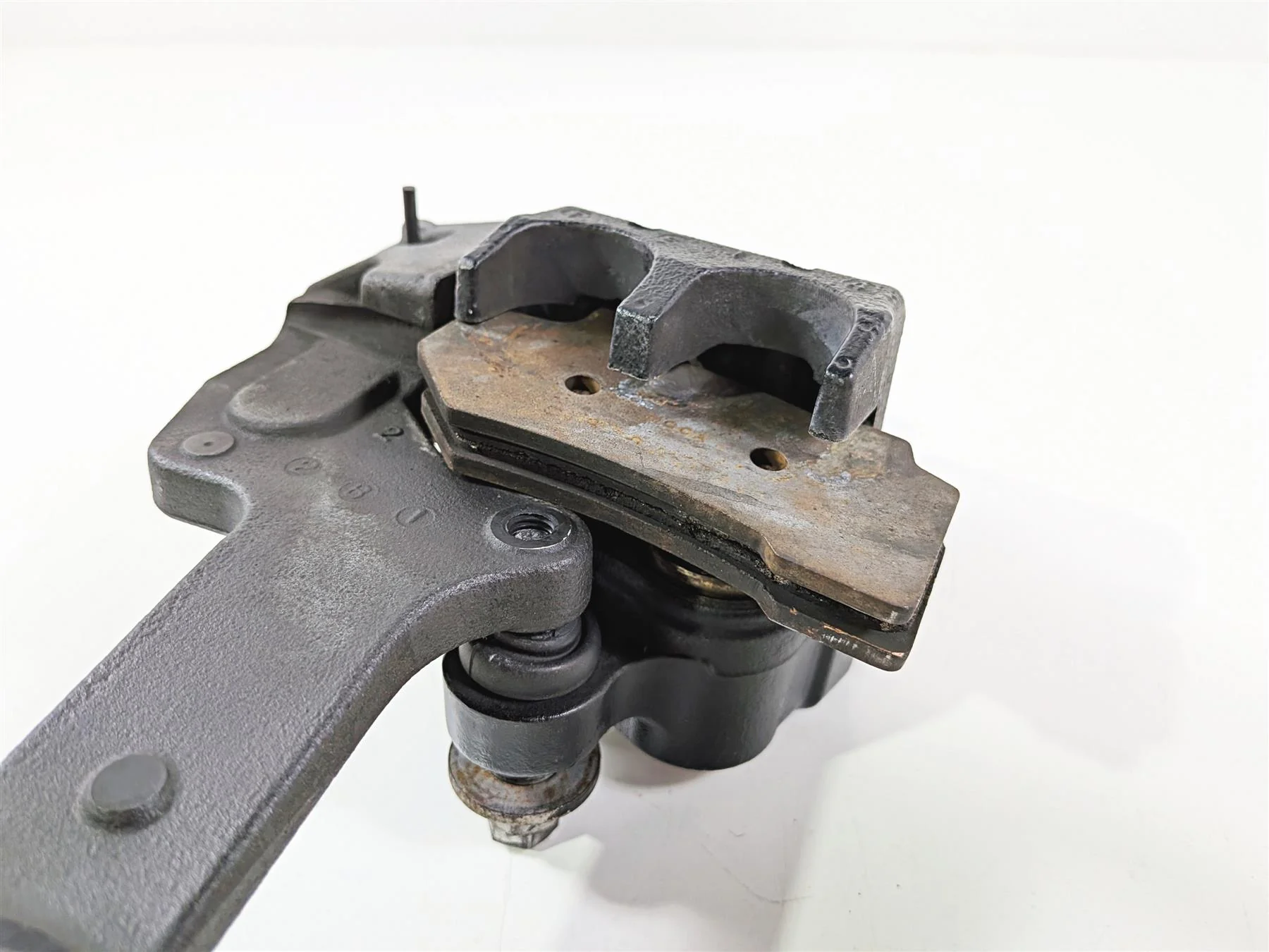 2022 Harley Softail FXLRST Low Rider Rear Brake Caliper & Bracket 41300192 - Image 8