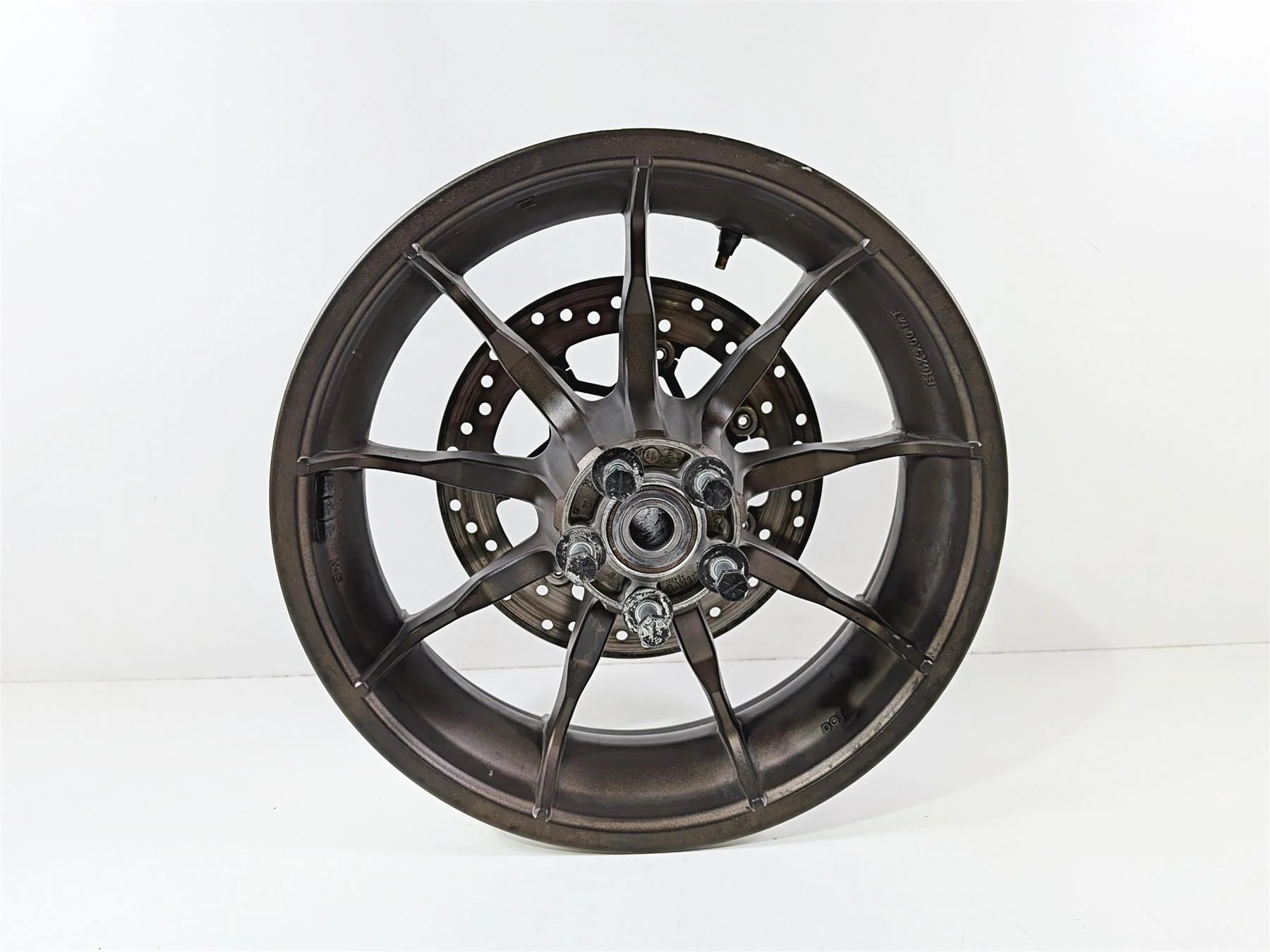 2022 Harley Softail FXLRST Low Rider Rear Rim Wheel 9 Spoke 16x5 40900748 - Image 11