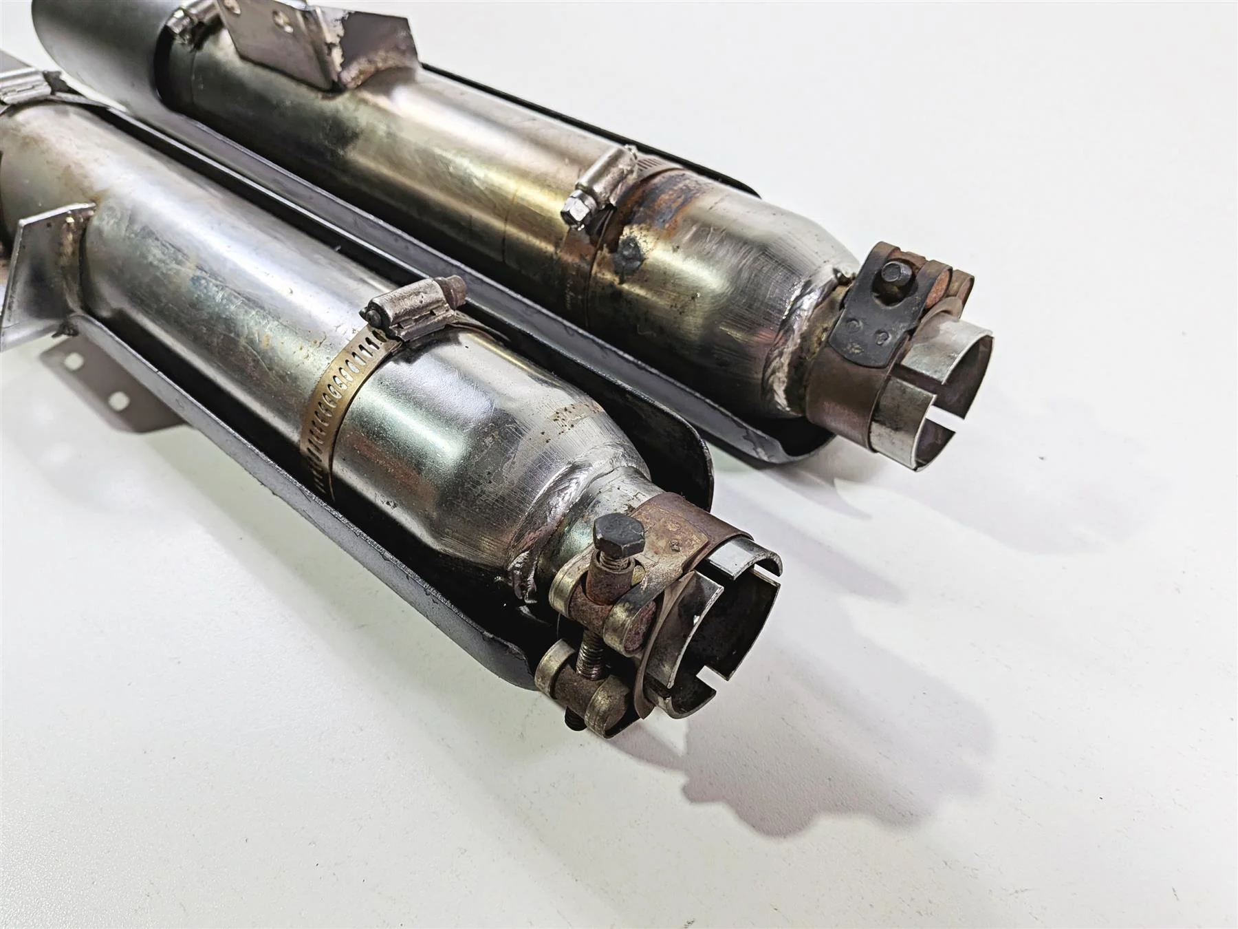 2022 Harley Softail FXLRST Low Rider Vance Hines Slash Cut Slip On Exhaust 1923 - Image 15