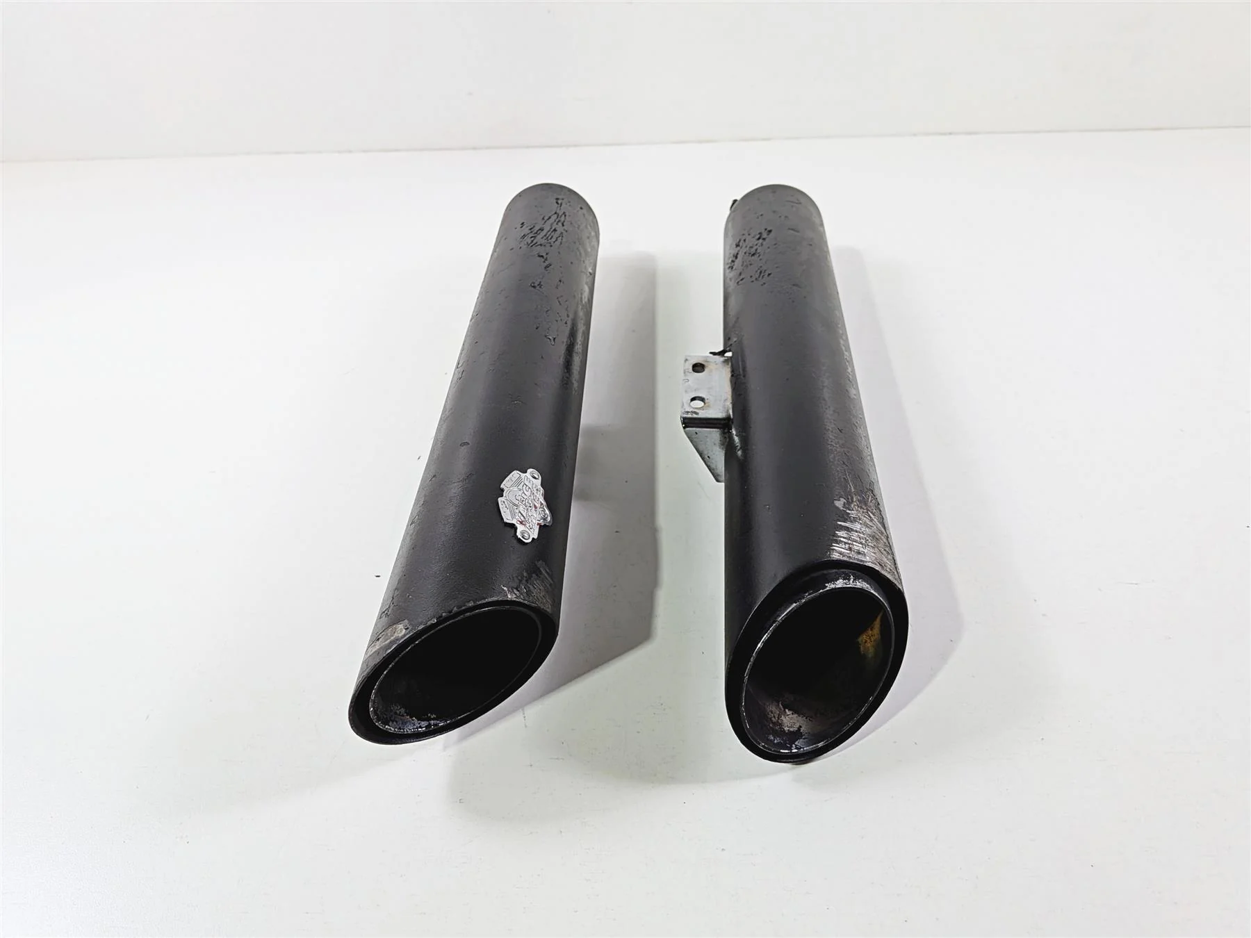 2022 Harley Softail FXLRST Low Rider Vance Hines Slash Cut Slip On Exhaust 1923 - Image 3