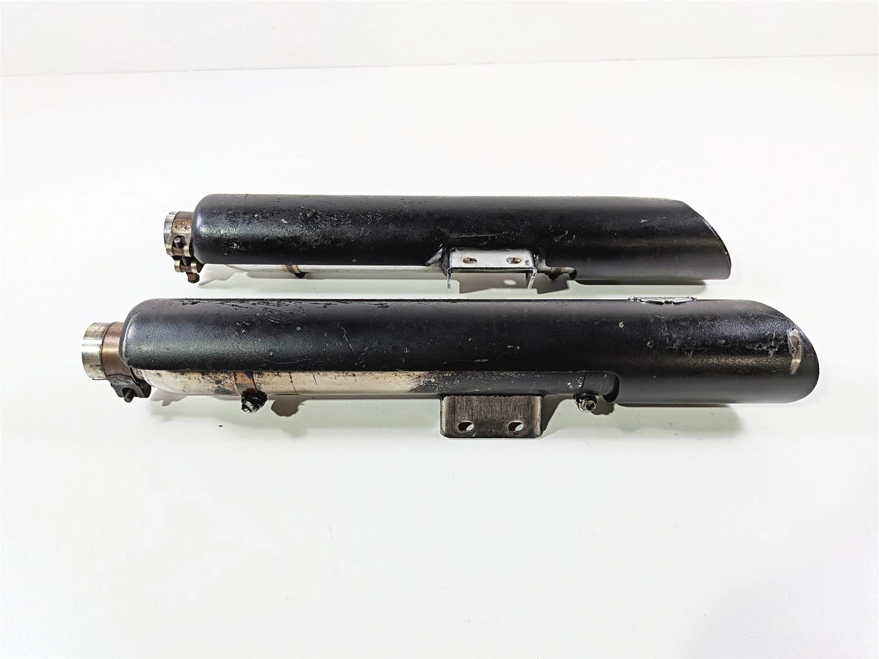 2022 Harley Softail FXLRST Low Rider Vance Hines Slash Cut Slip On Exhaust 1923 - Image 4