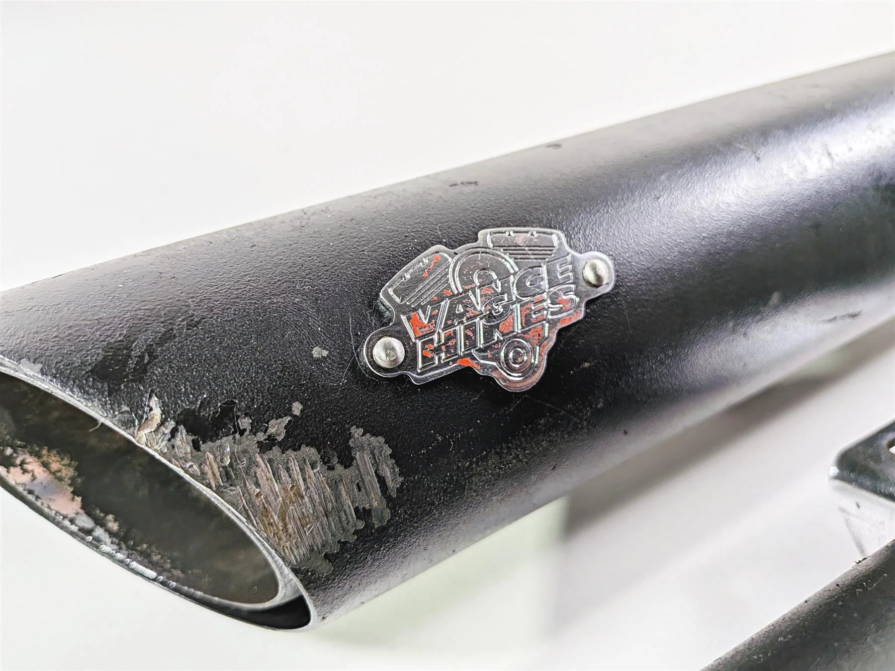 2022 Harley Softail FXLRST Low Rider Vance Hines Slash Cut Slip On Exhaust 1923 - Image 6
