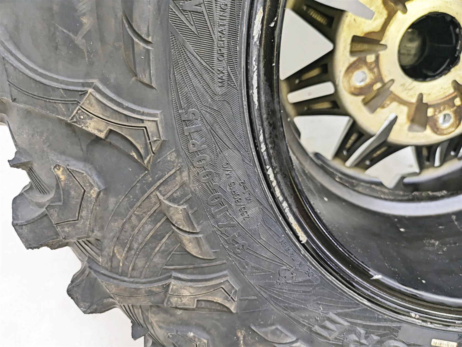 2022 Kawasaki Teryx KRX KRF 1000 C SE 15x8 Wheel Maxxis Tire Set 49058-0706-397 - Image 9