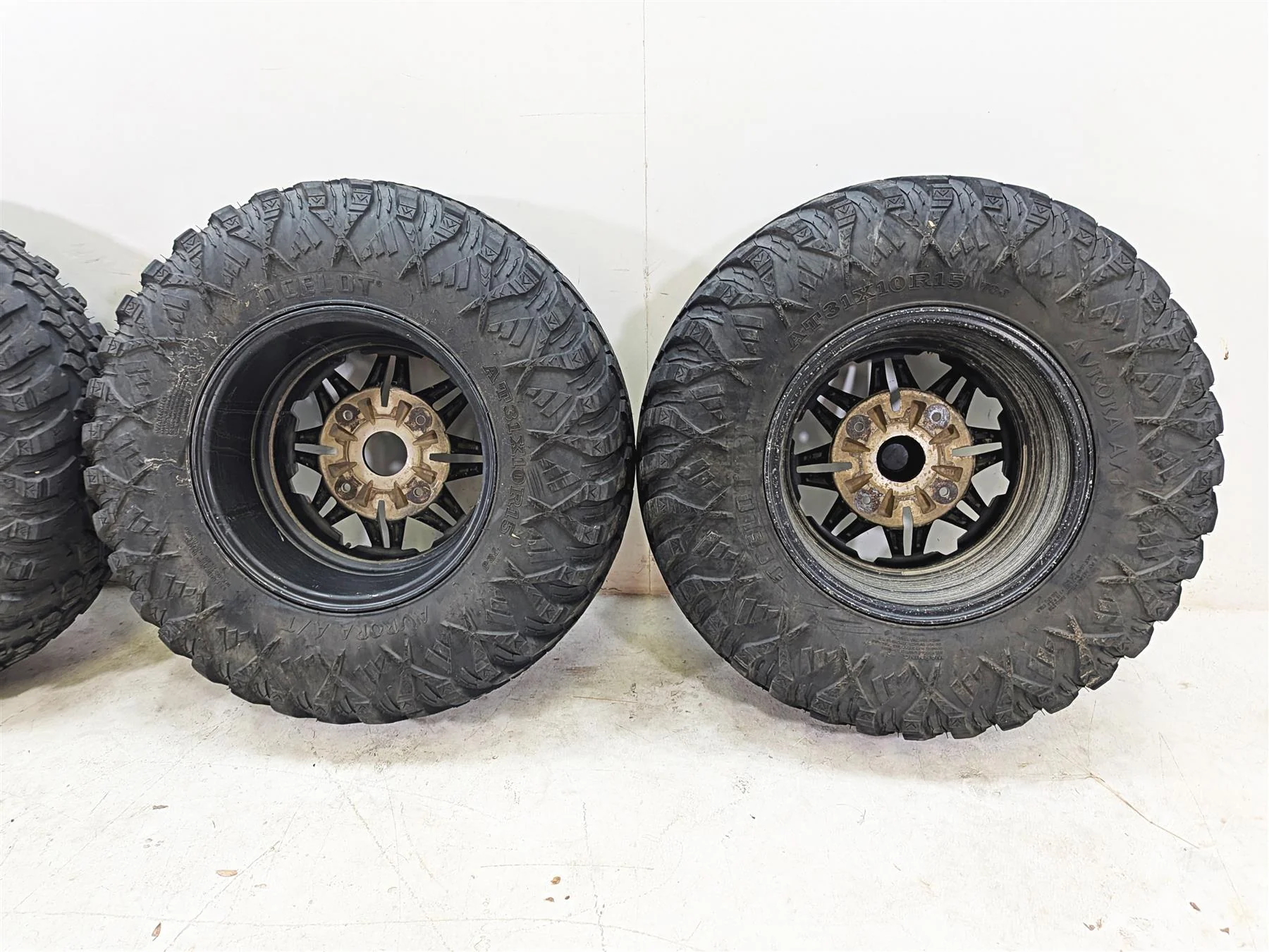 2022 Kawasaki Teryx KRX KRF 1000 SE 15x8 Front Rear Wheel Ocelot Aurora Tire Set 49058-0729-397 - Image 9