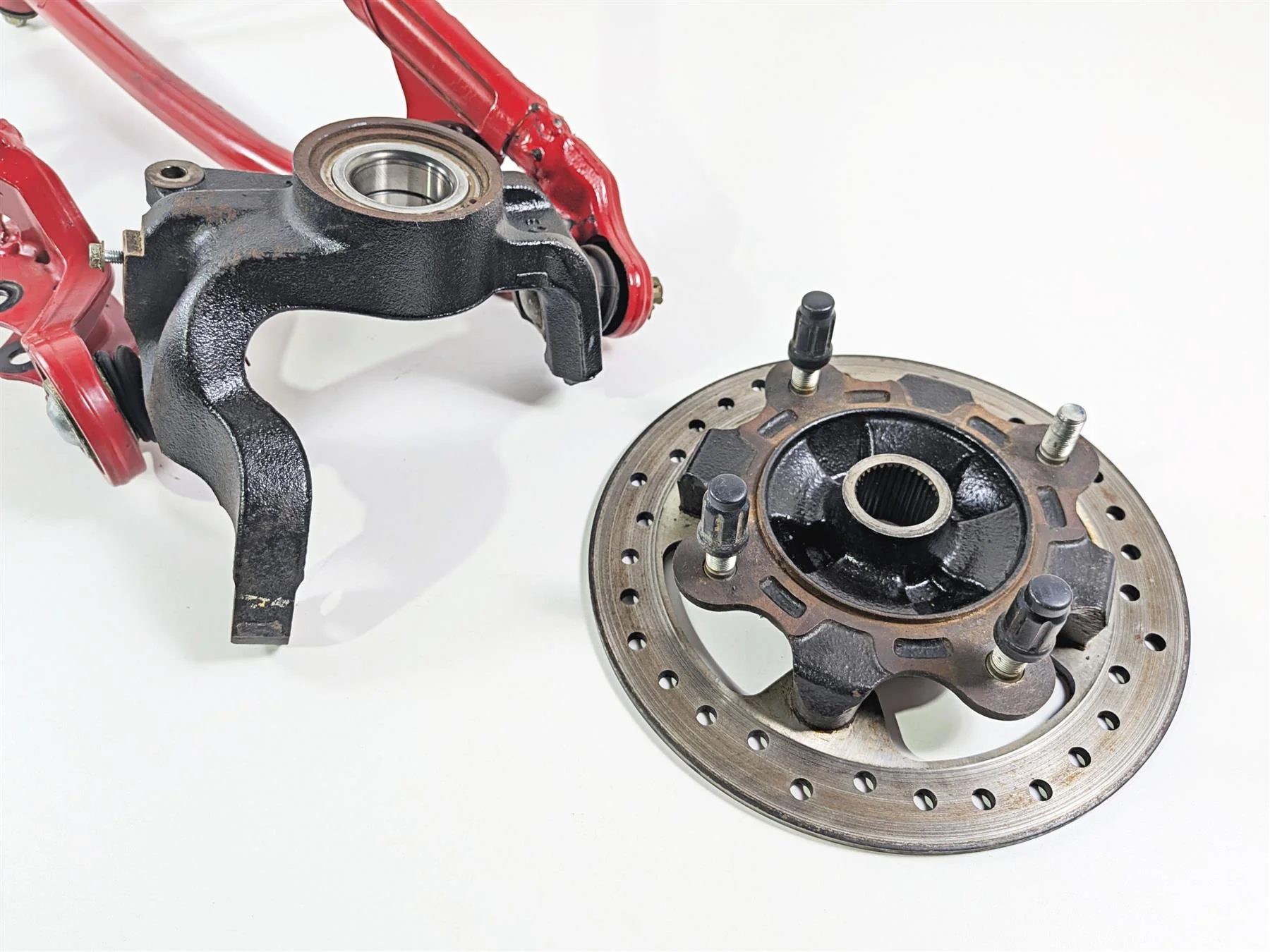 2022 Kawasaki Teryx KRX KRF 1000 SE Front Right Control Arm Set 39007-0479-57C - Image 5