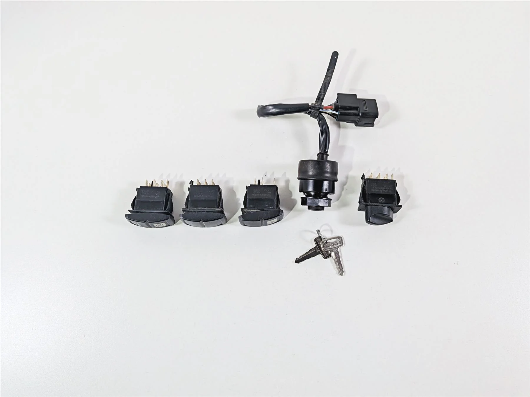 2022 Kawasaki Teryx KRX KRF 1000 SE Light & Ignition Switch Keys Set 27005-0643 - Image 3