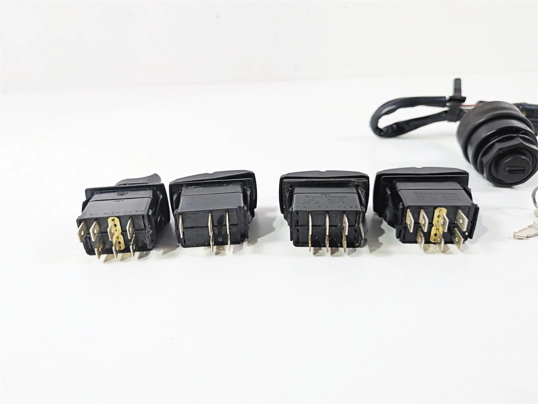 2022 Kawasaki Teryx KRX KRF 1000 SE Light & Ignition Switch Keys Set 27005-0643 - Image 4