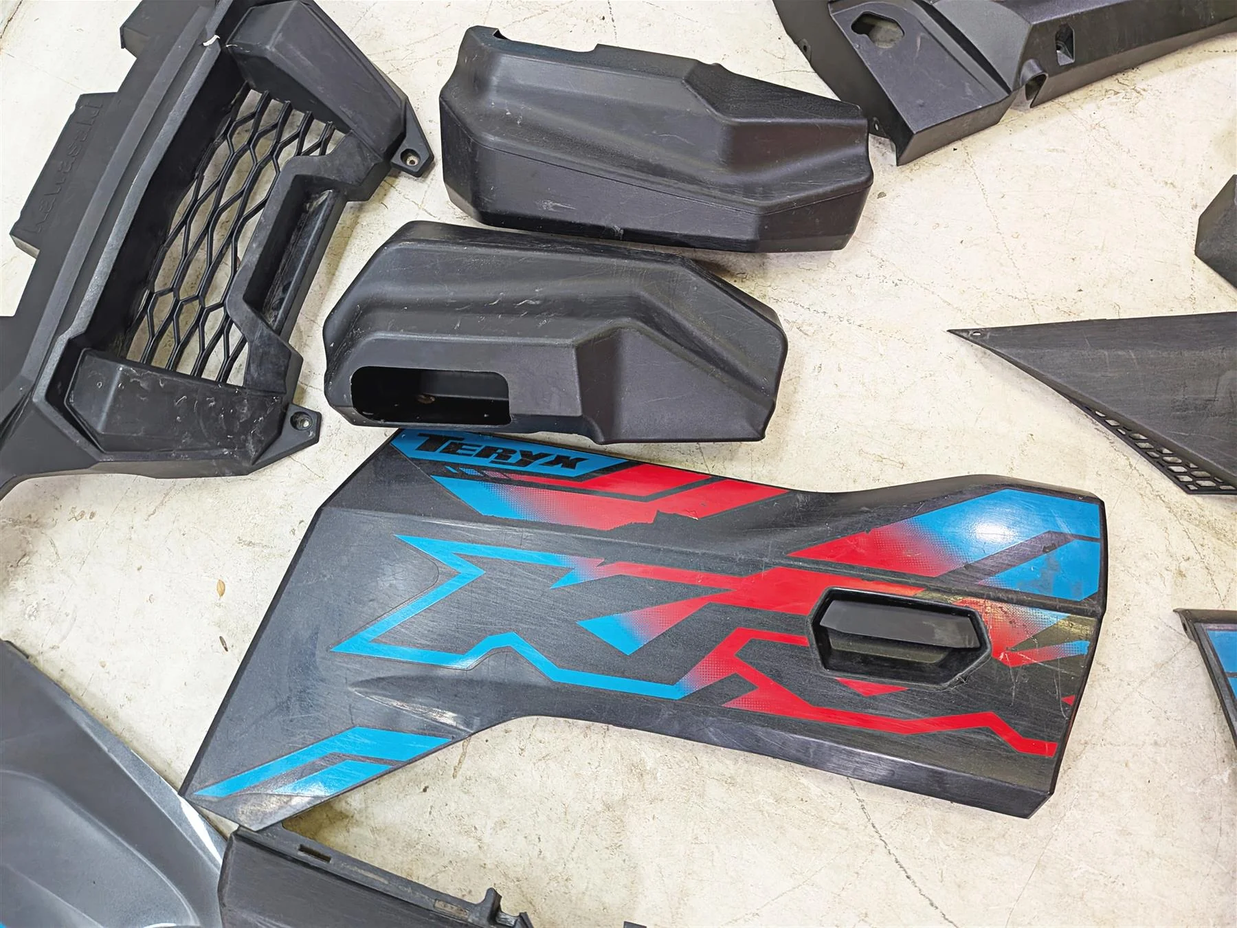 2022 Kawasaki Teryx KRX KRF 1000 SE Outer Colored Plastics Set - Read 14093-0814 - Image 5