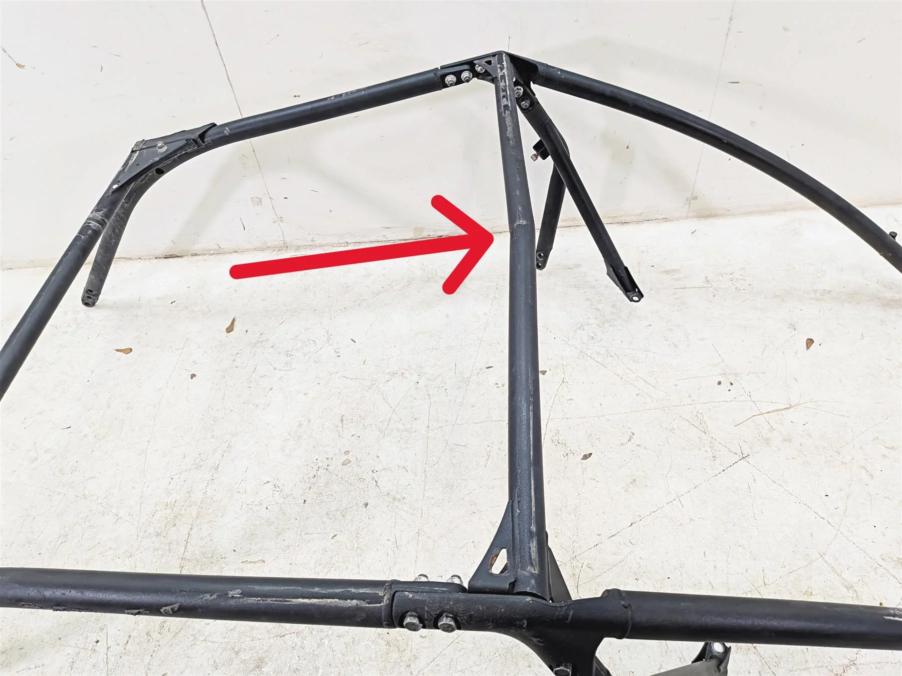 2022 Kawasaki Teryx KRX KRF 1000 SE Roll Over Cage - Bent 55047-0400-388 - Image 2