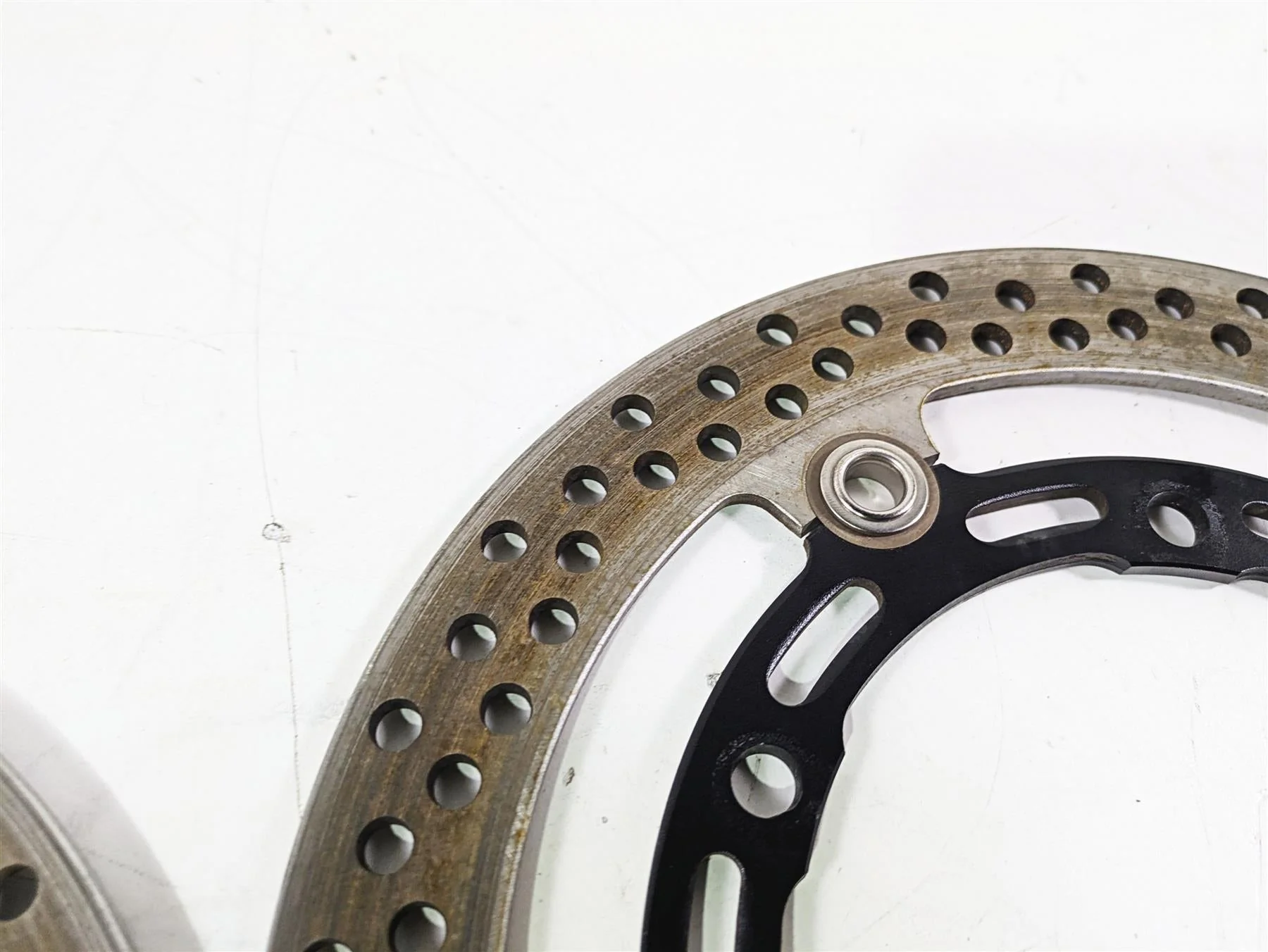 2022 Kawasaki ZR900RS Cafe Front Brake Disc Rotor Set - 3k Only 41080-0677-11I - Image 6