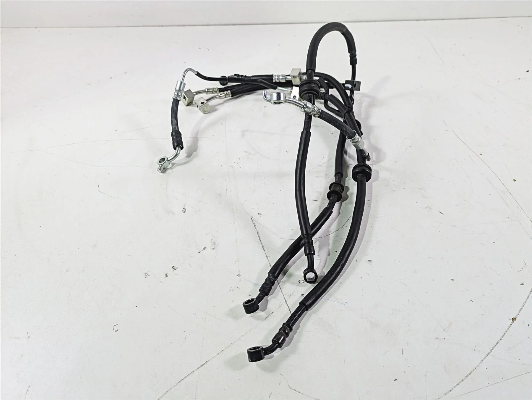 2022 Kawasaki ZR900RS Cafe Front Rear Abs Brake Line Hose Set 43095-1583 - Image 4