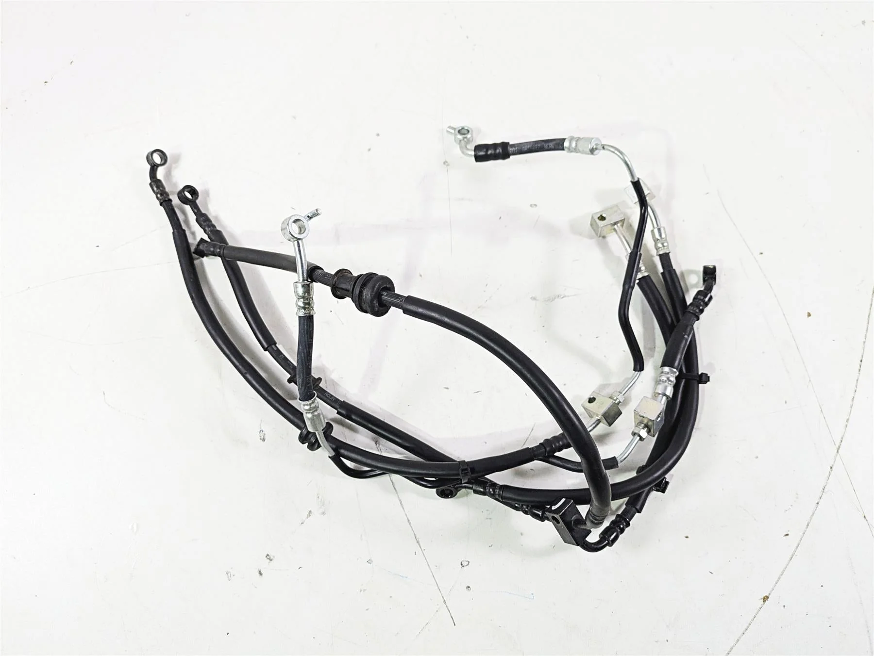 2022 Kawasaki ZR900RS Cafe Front Rear Abs Brake Line Hose Set 43095-1583 - Image 5