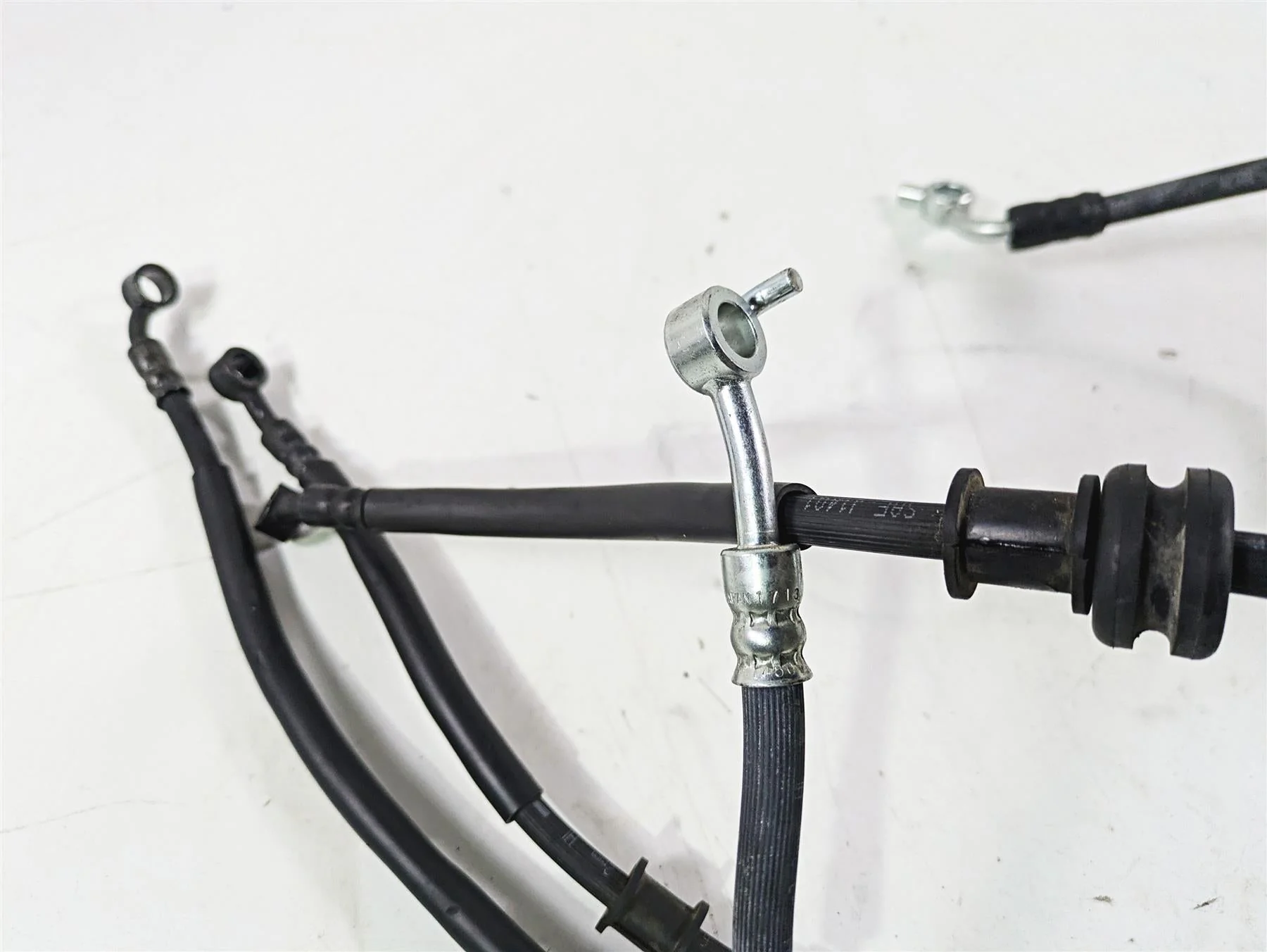 2022 Kawasaki ZR900RS Cafe Front Rear Abs Brake Line Hose Set 43095-1583 - Image 6