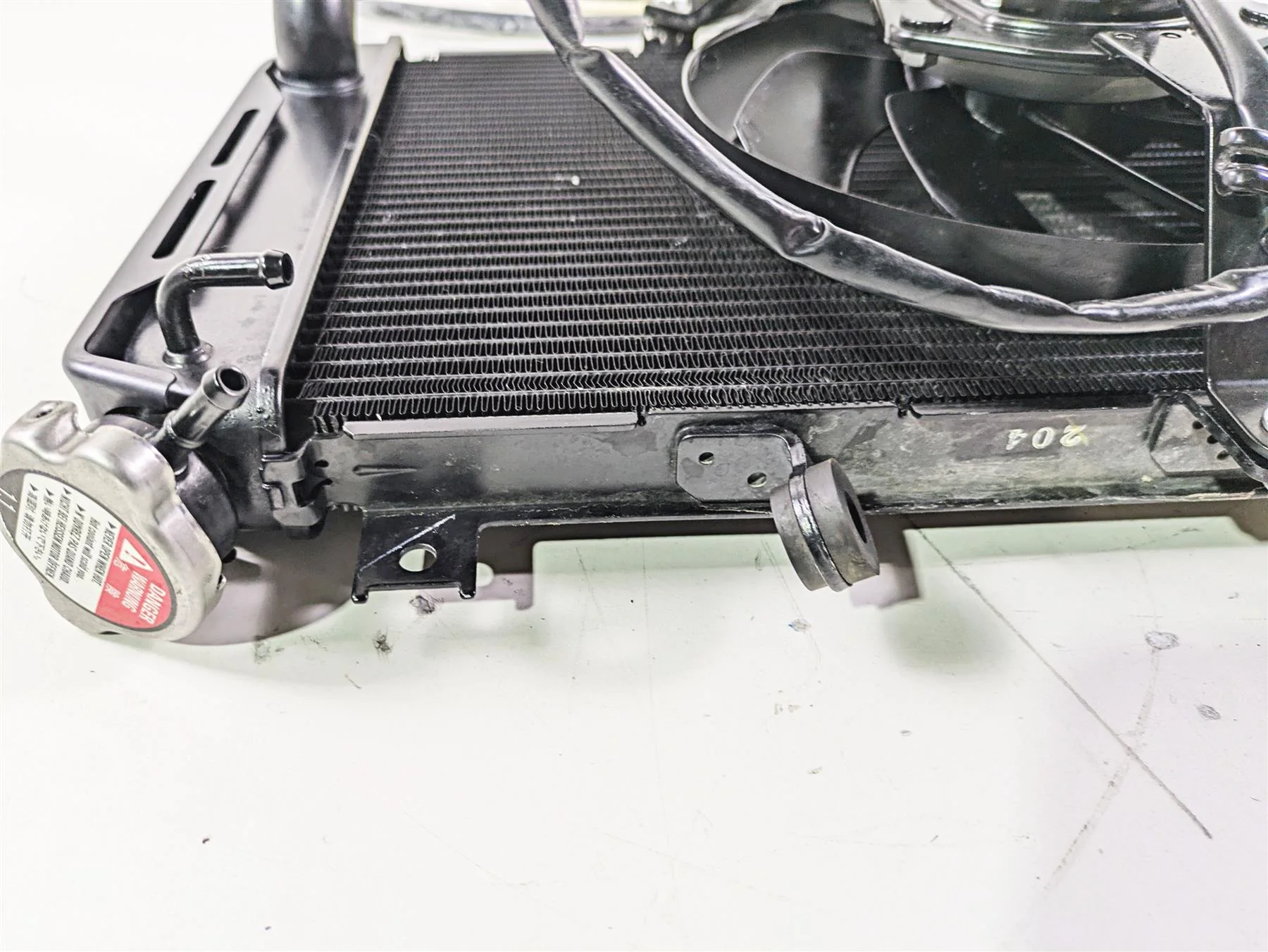 2022 Kawasaki ZR900RS Cafe Radiator Fan Reservoir Hoses Set 39061-0809 - Image 2