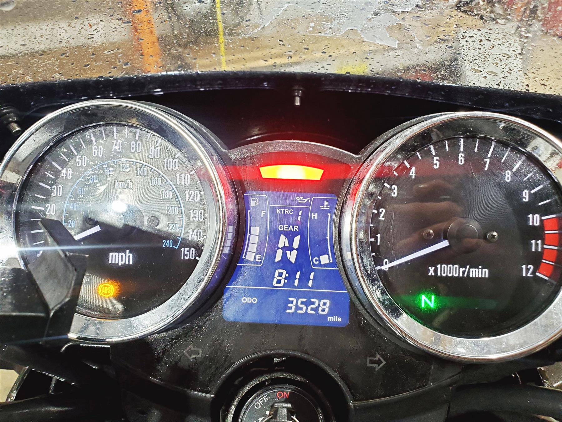 2022 Kawasaki ZR900RS Cafe Speedometer Gauge Instrument 3k CA 25031-0897 - Image 2