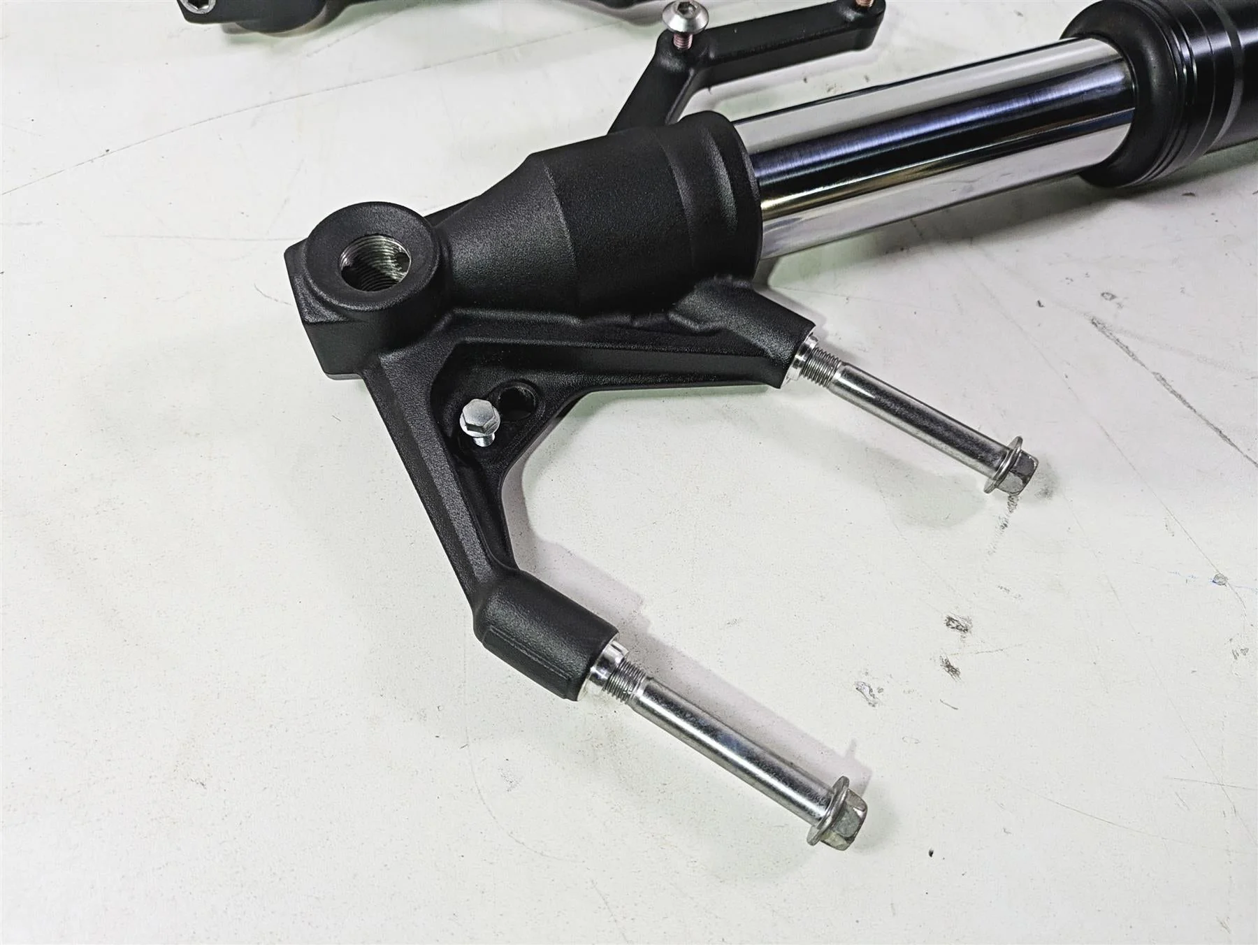2022 Kawasaki ZR900RS Cafe Straight Front Fork Leg Suspension Set 44071-1340-59P - Image 2