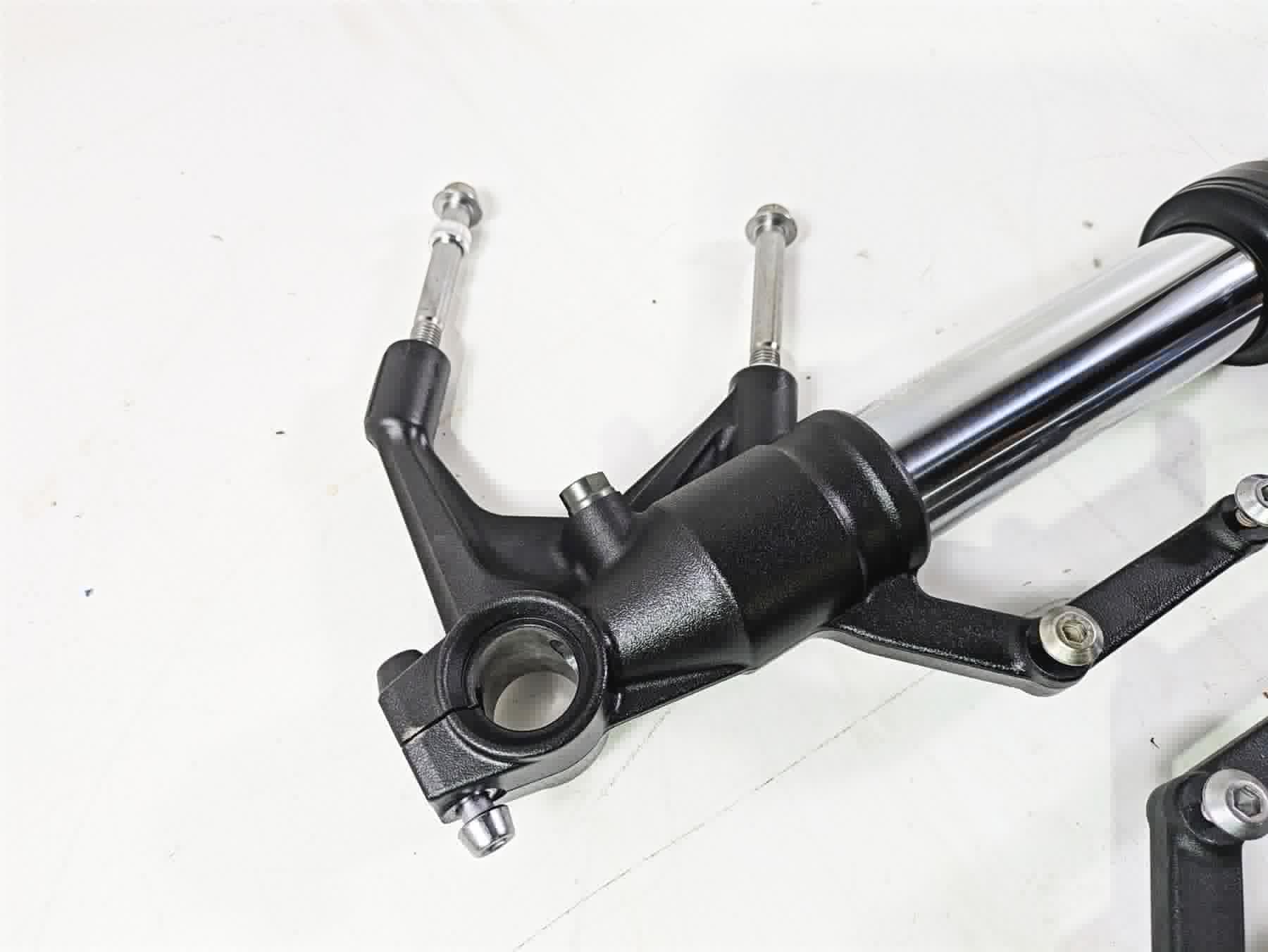2022 Kawasaki ZR900RS Cafe Straight Front Fork Leg Suspension Set 44071-1340-59P - Image 3