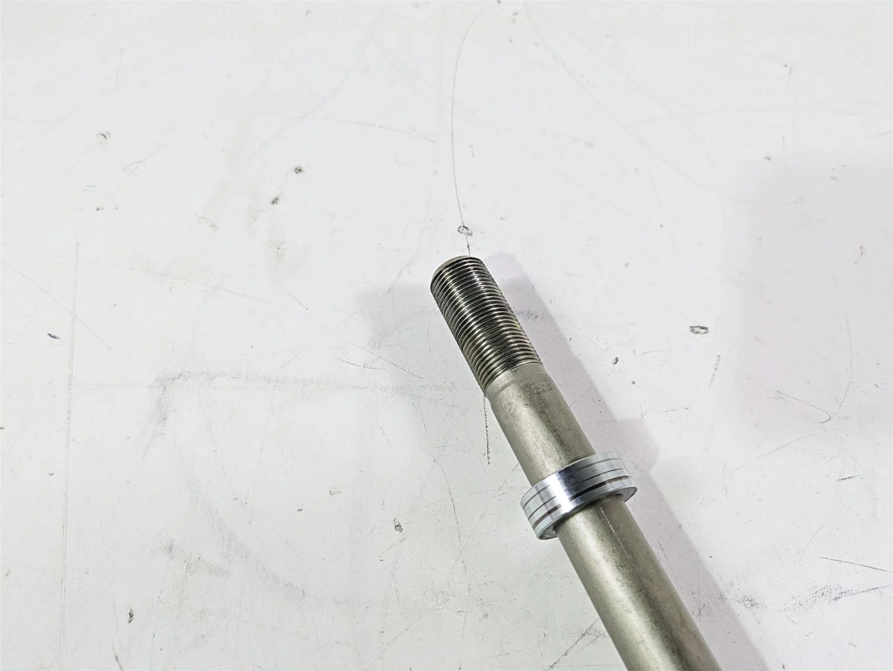2022 Kawasaki ZR900RS Cafe Straight Front Wheel Spindle Axle 20mm 41068-0618 - Image 5