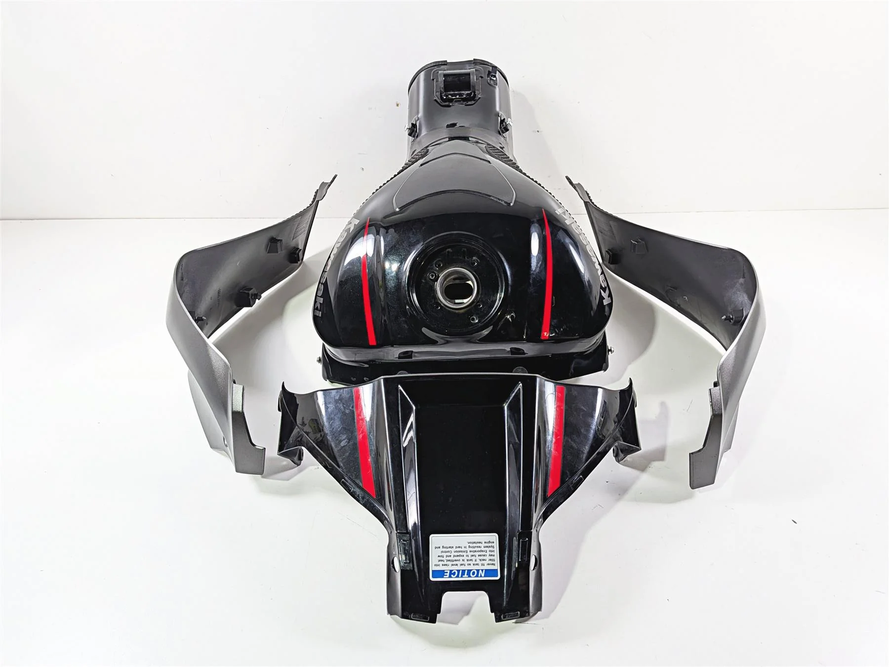 2022 Kawasaki ZX10R ZX1000 Ninja Fuel Gas Petrol Tank & Cover Fairing 51091-5475 - Image 2
