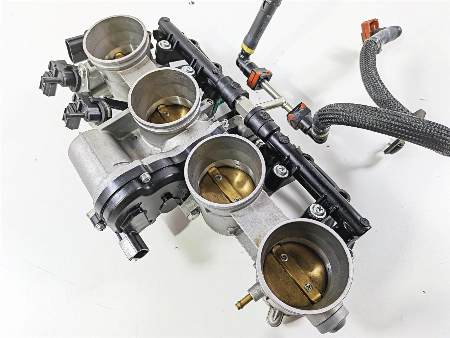2022 Kawasaki ZX10R ZX1000 Ninja Throttle Body Bodies Set Mikuni 16163-1216 - Image 2