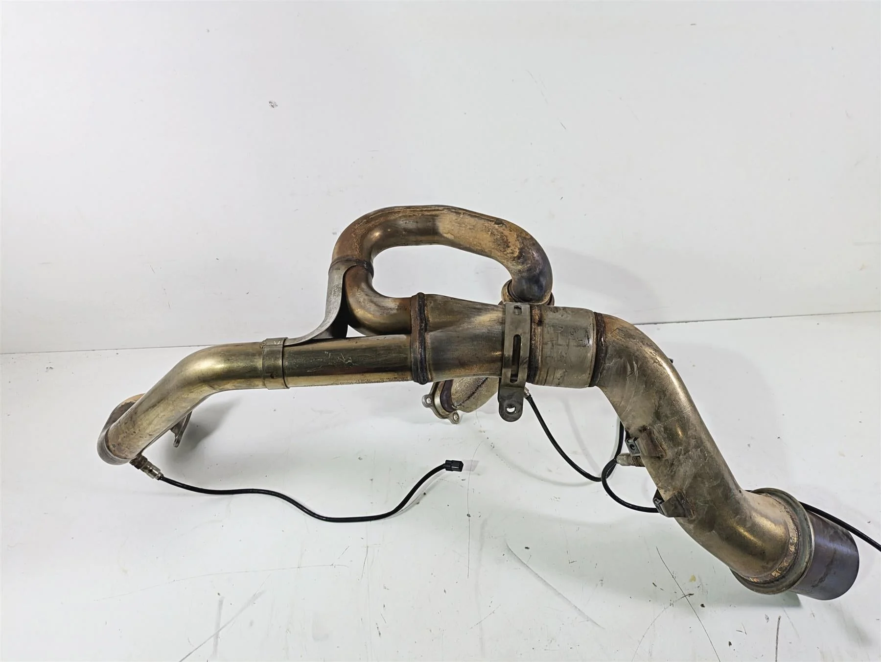 2022 KTM 1290 Super Adventure S Exhaust Header Manifold Mid Pipe Set 61905007100 - Image 7