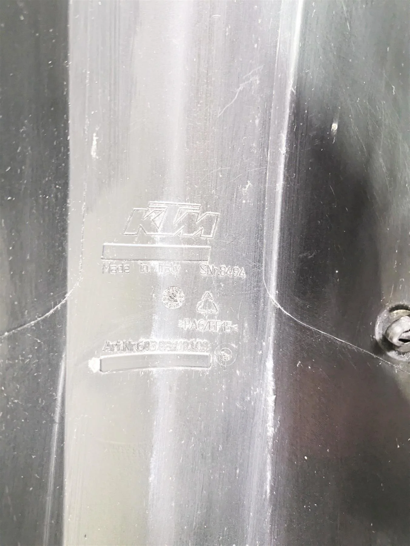 2022 KTM 1290 Super Adventure S Front Fender 60308110100C1 - Image 11