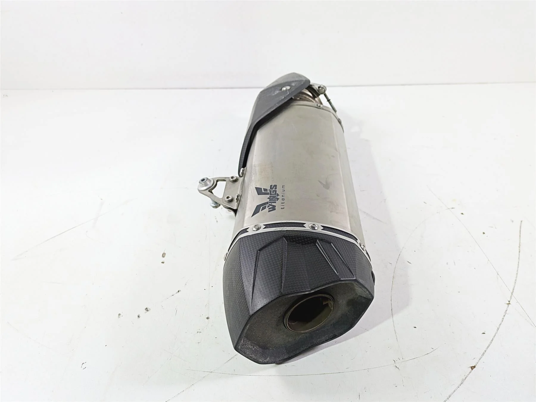 2022 KTM 1290 Super Adventure S Wings Titanium Exhaust Pipe Muffler Slip On 0211 - Image 12