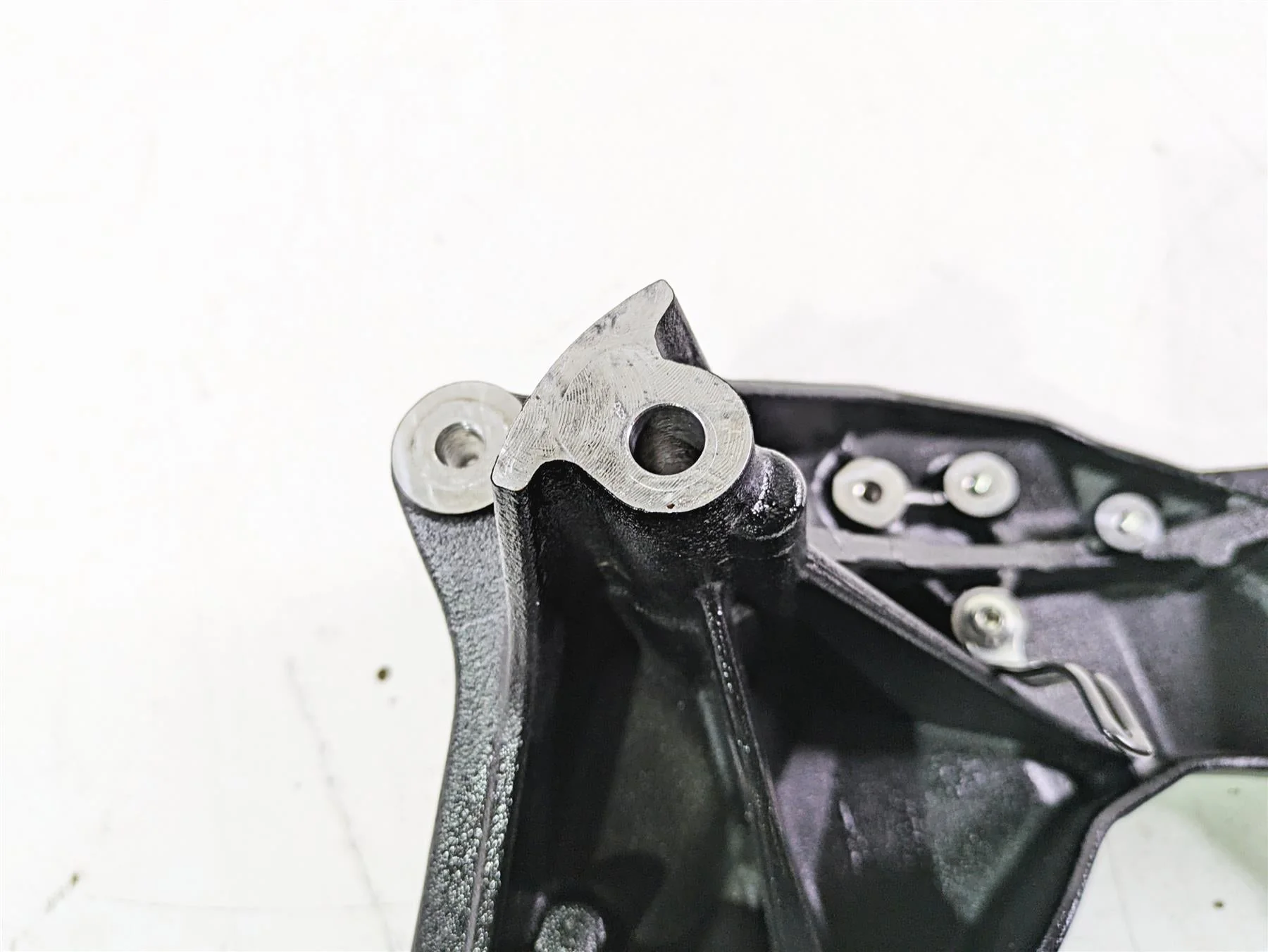 2022 MV Agusta F3 800 Rosso Black Right Frame Subframe Mount 80A0C7104 - Image 9