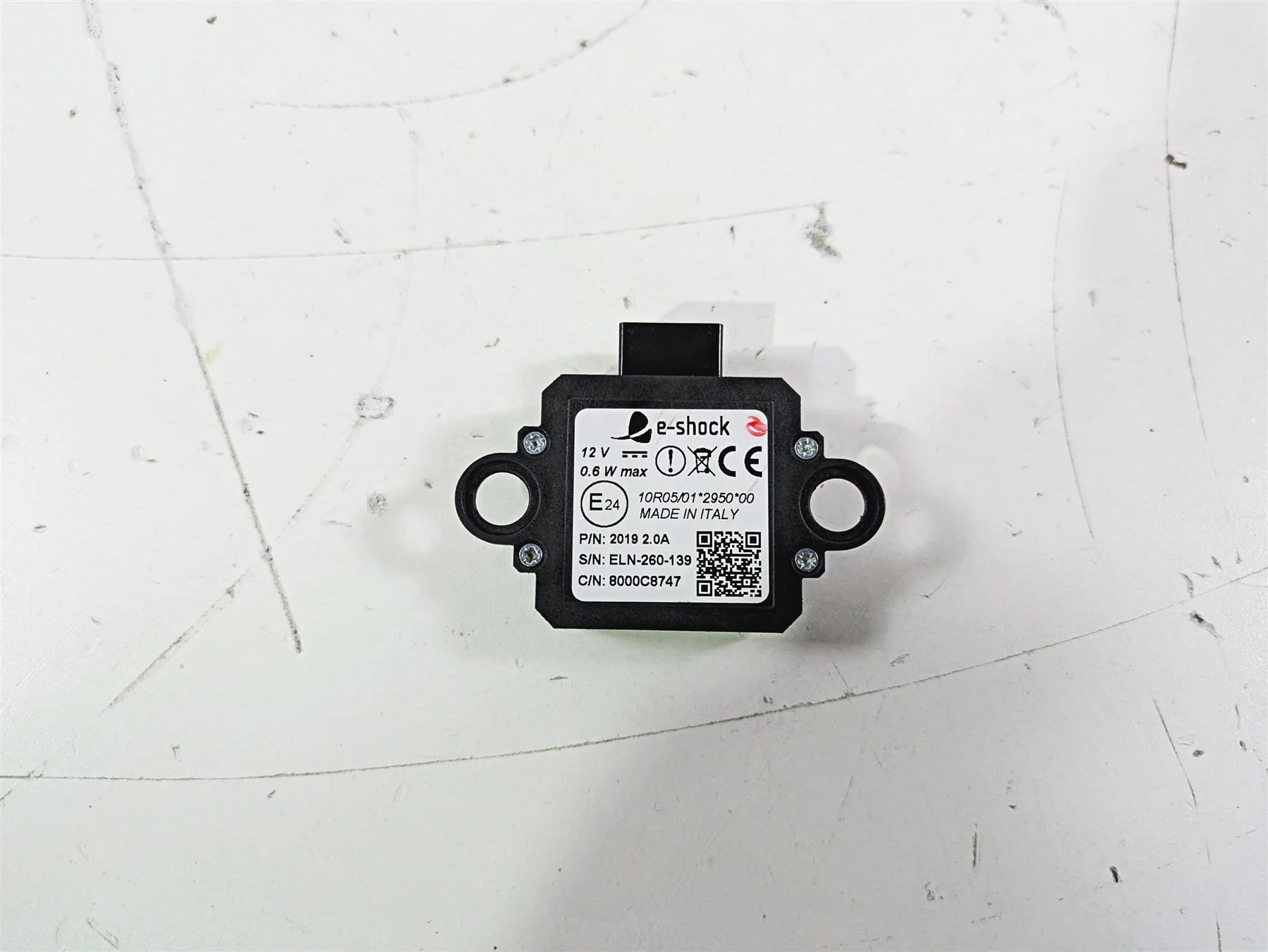 2022 MV Agusta F3 800 Rosso E-Shock Sensor Control Module 8000C8747
