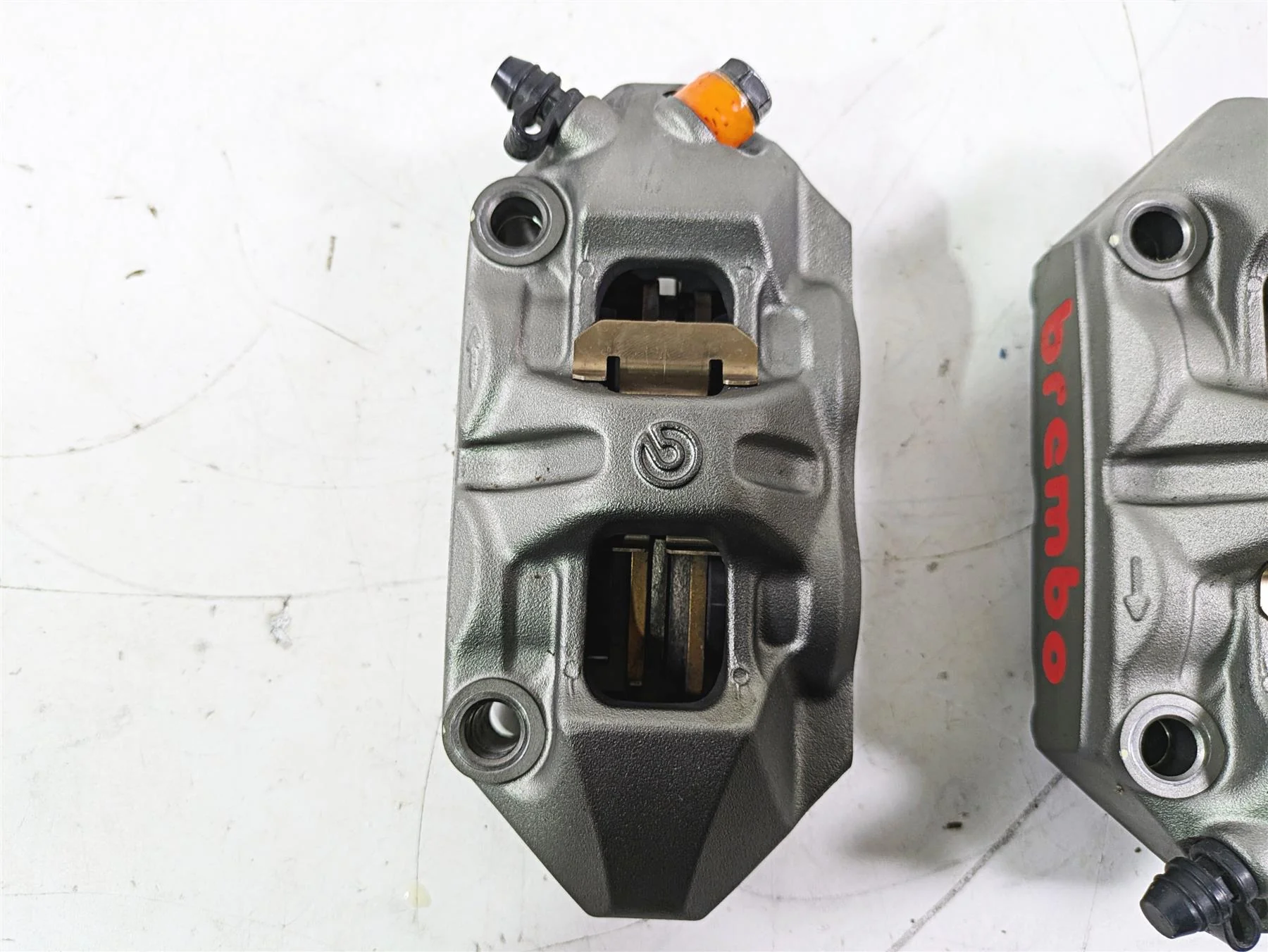 2022 MV Agusta F3 800 Rosso Front Brake Calipers Brembo 100mm 8000B1541 - Image 6