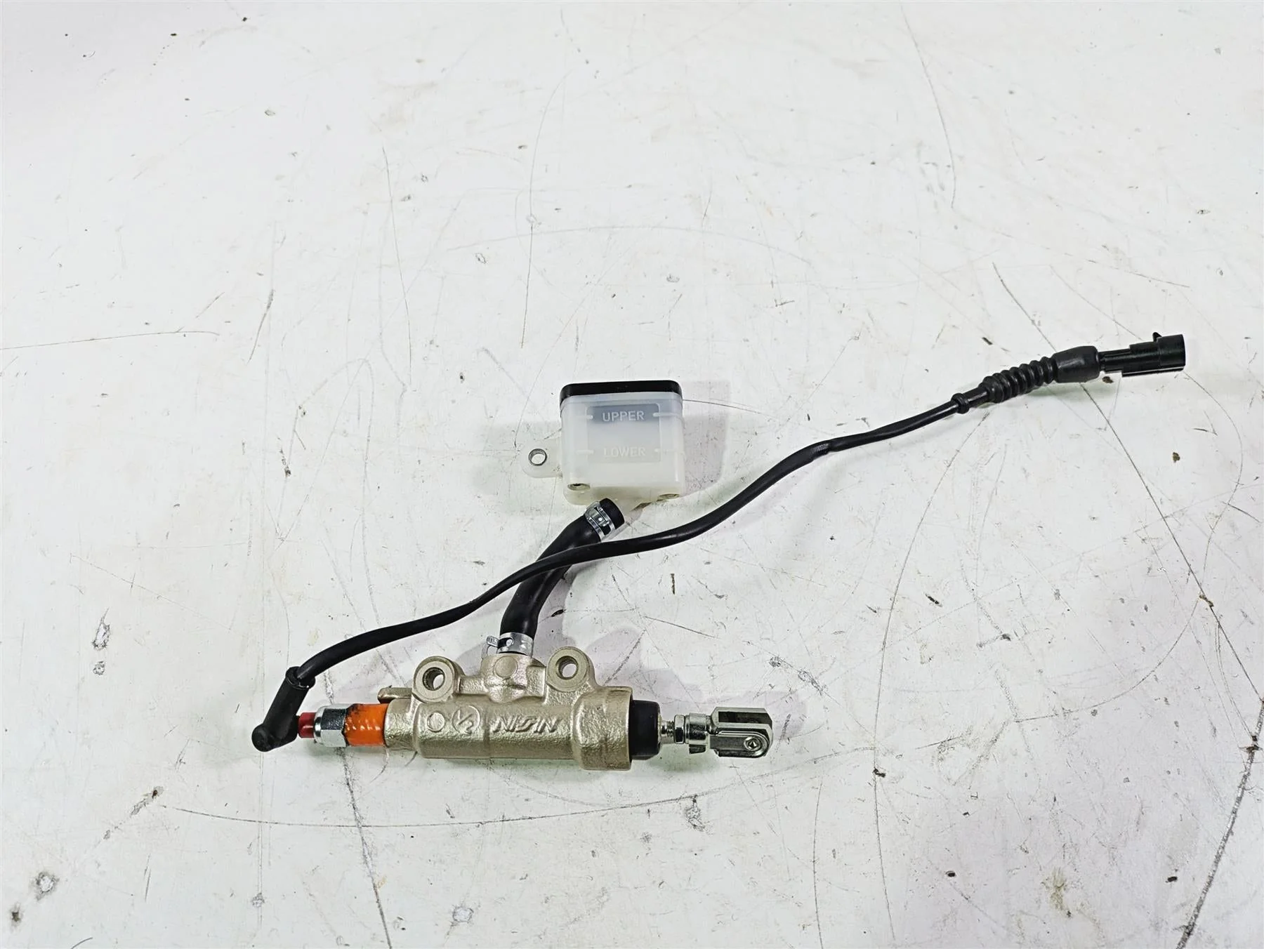 2022 MV Agusta F3 800 Rosso Nissin Rear Brake Master Cylinder 1/2 8000C2438 - Image 3