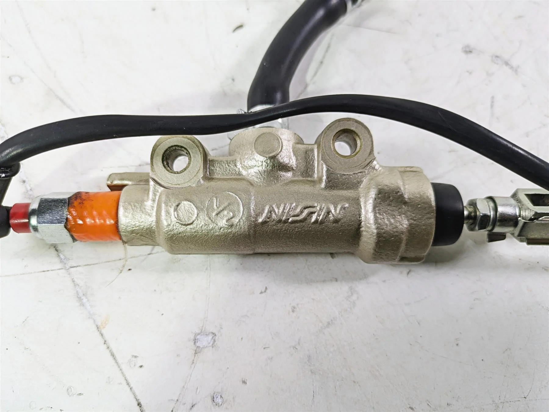 2022 MV Agusta F3 800 Rosso Nissin Rear Brake Master Cylinder 1/2 8000C2438 - Image 6