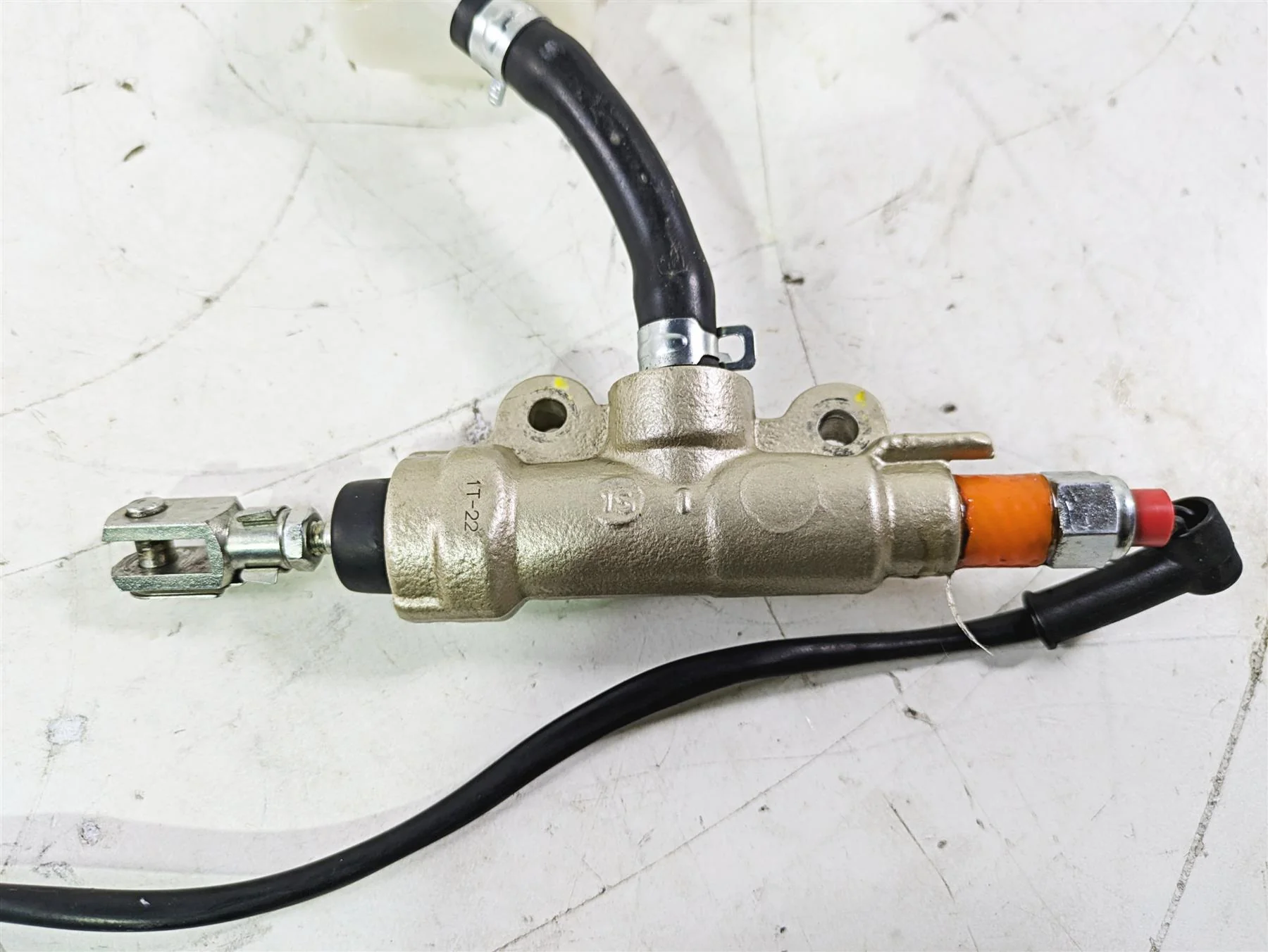 2022 MV Agusta F3 800 Rosso Nissin Rear Brake Master Cylinder 1/2 8000C2438 - Image 8