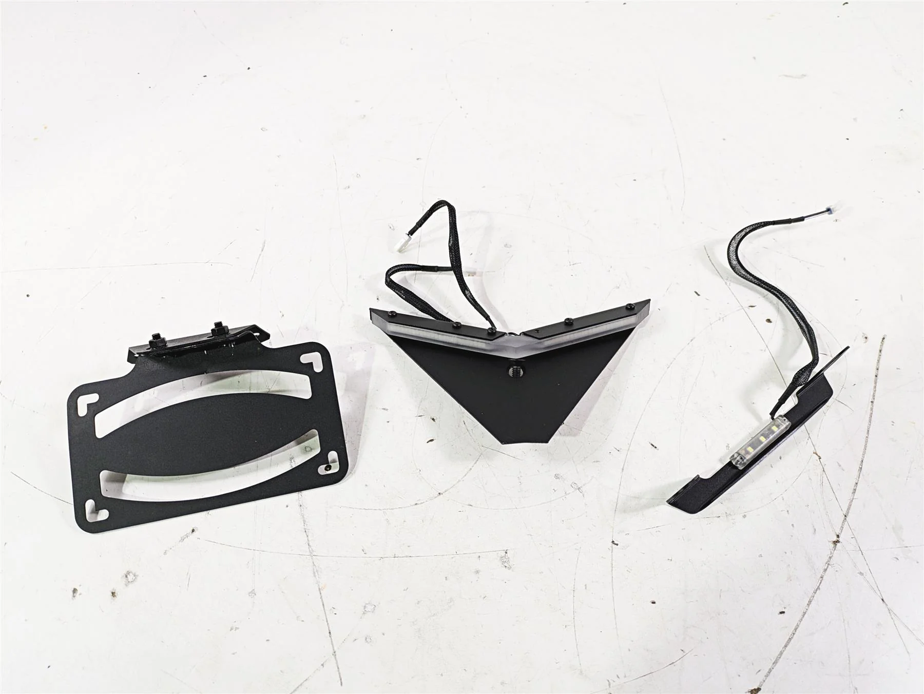 2022 MV Agusta F3 800 Rosso NRC New Rage Cycles Tidy Tail Plate Holder Blinker Set